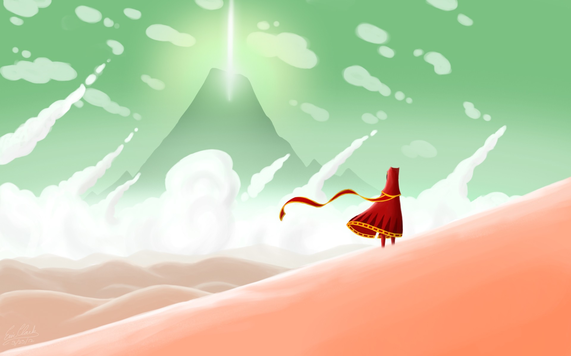 journey, game, pantalla