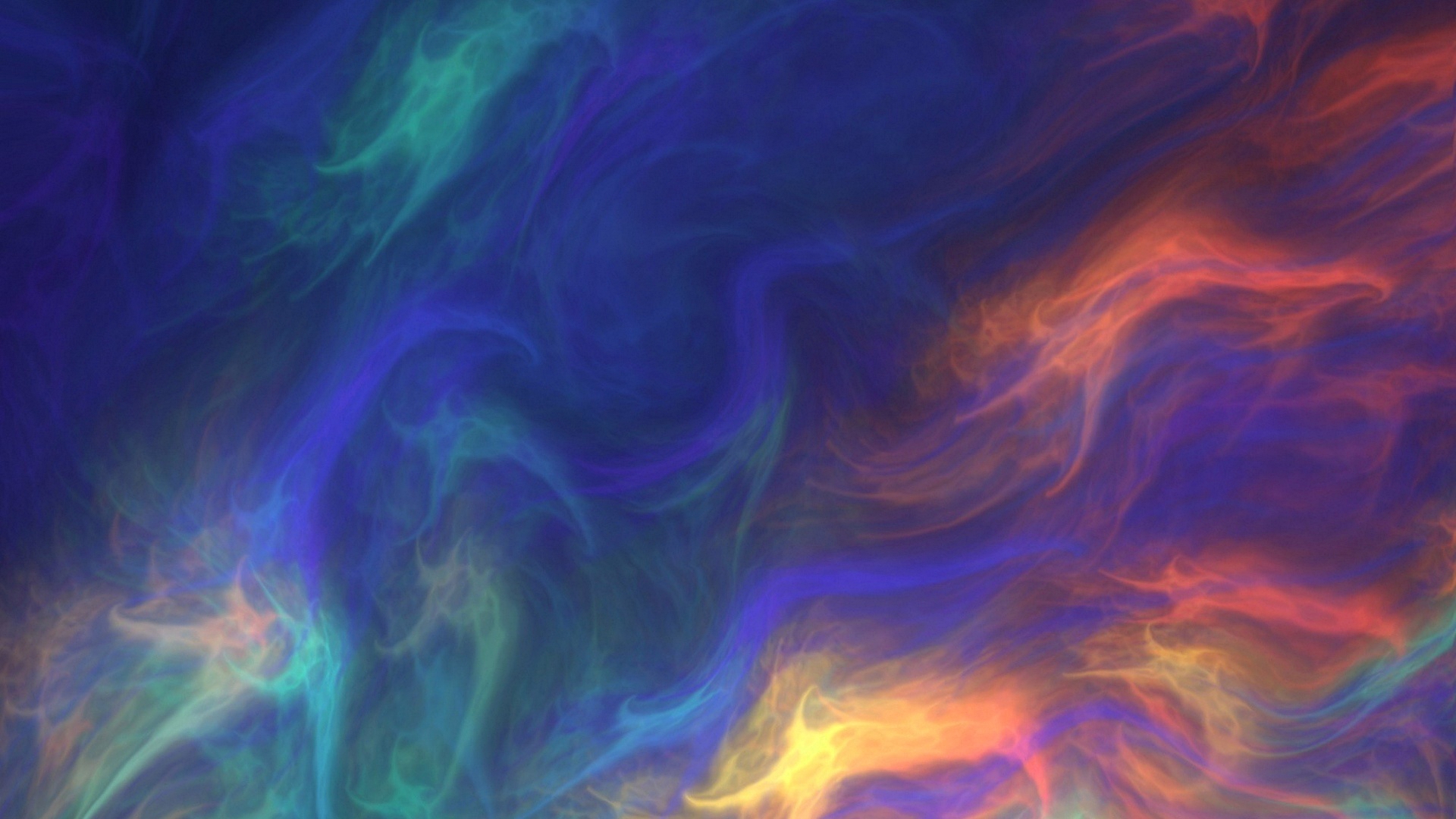 краска, свет, дым