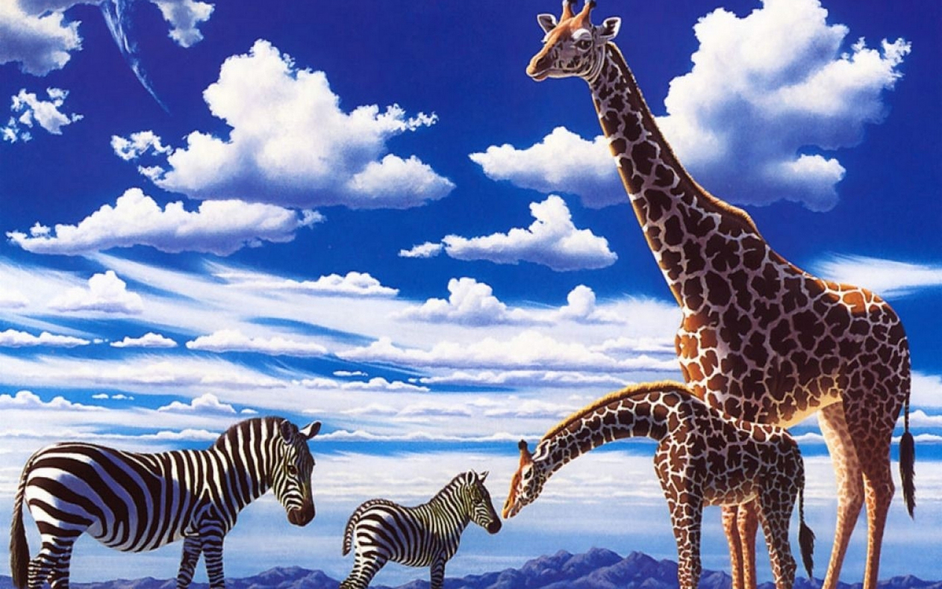 Мир животных очень разнообразен. Жираф саванны Африки. Удивительный мир животных. Картина животные. Жирафы и зебры.
