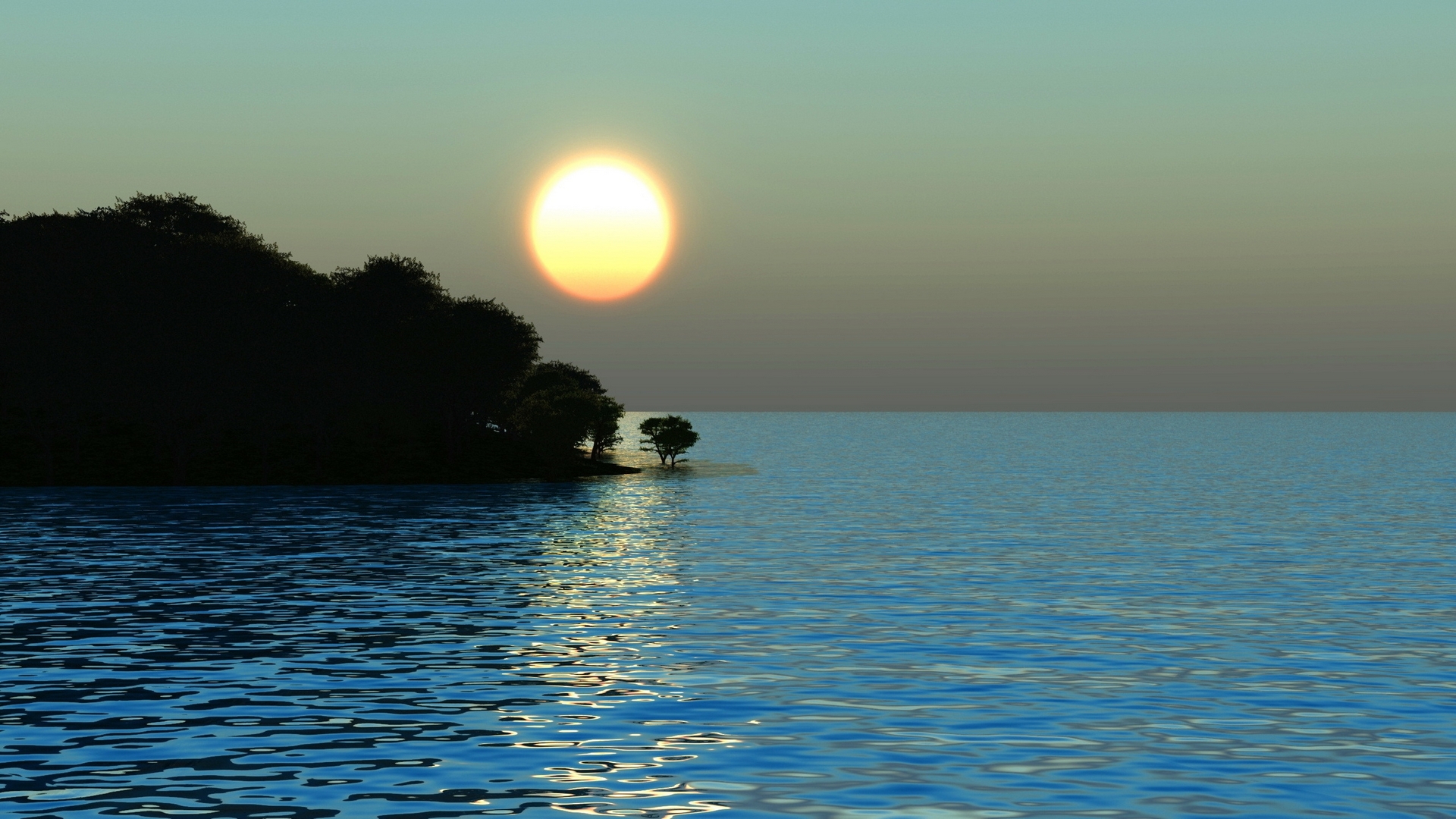 солнце, море