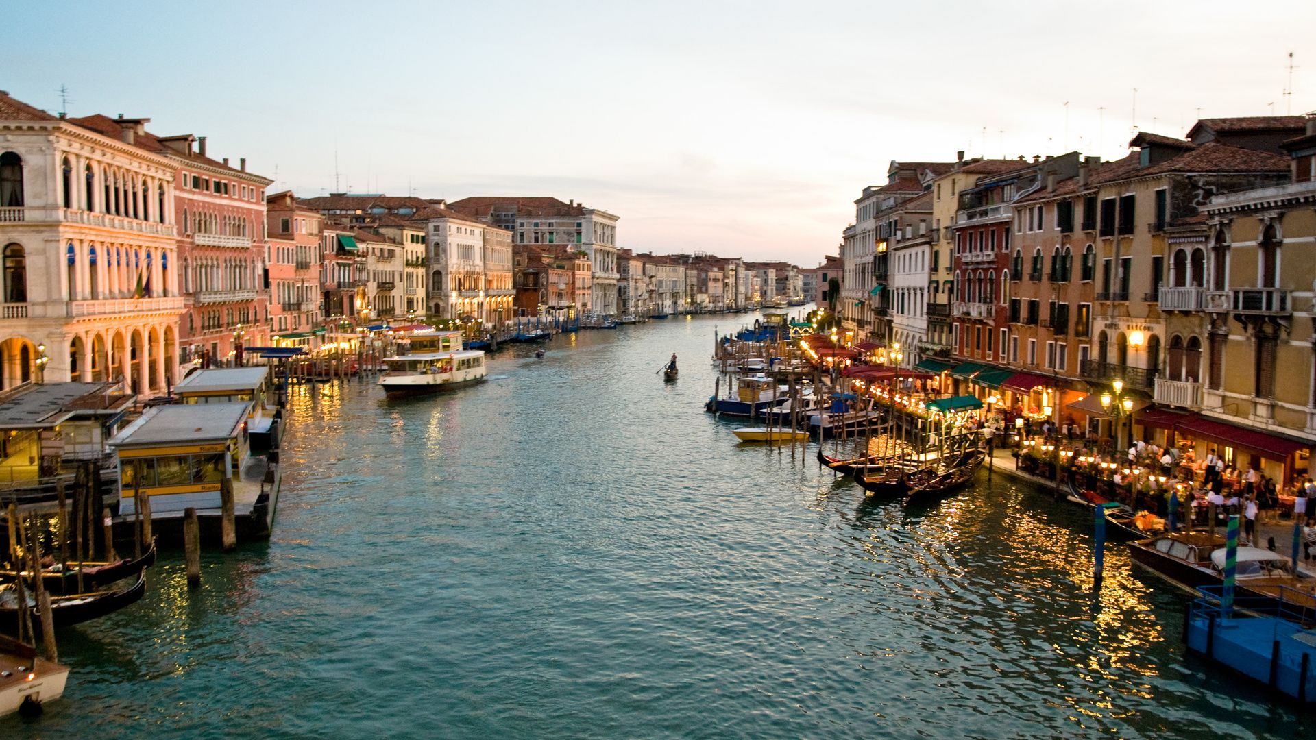 canal, grand, rialto
