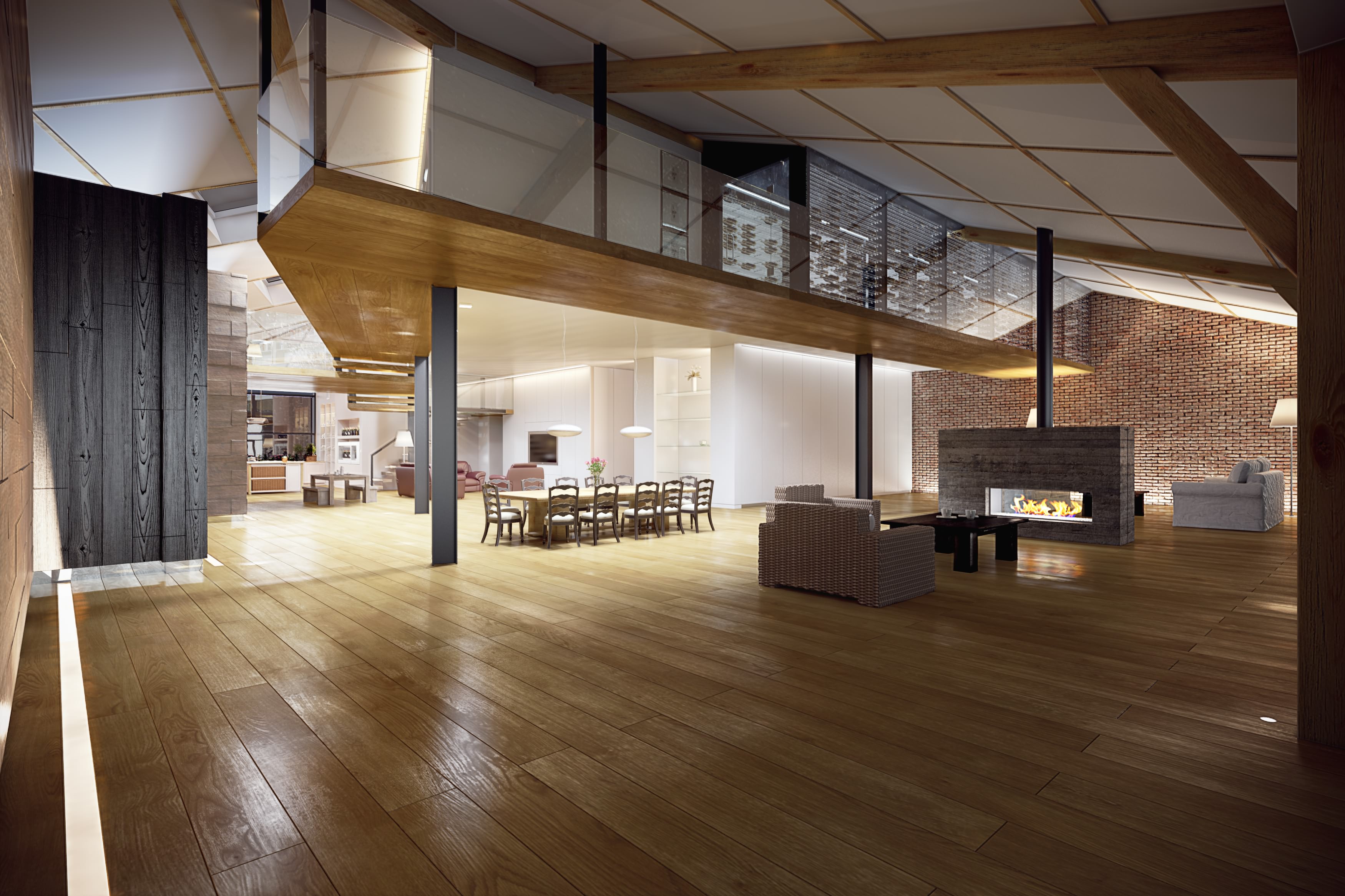 loft, stylish, design