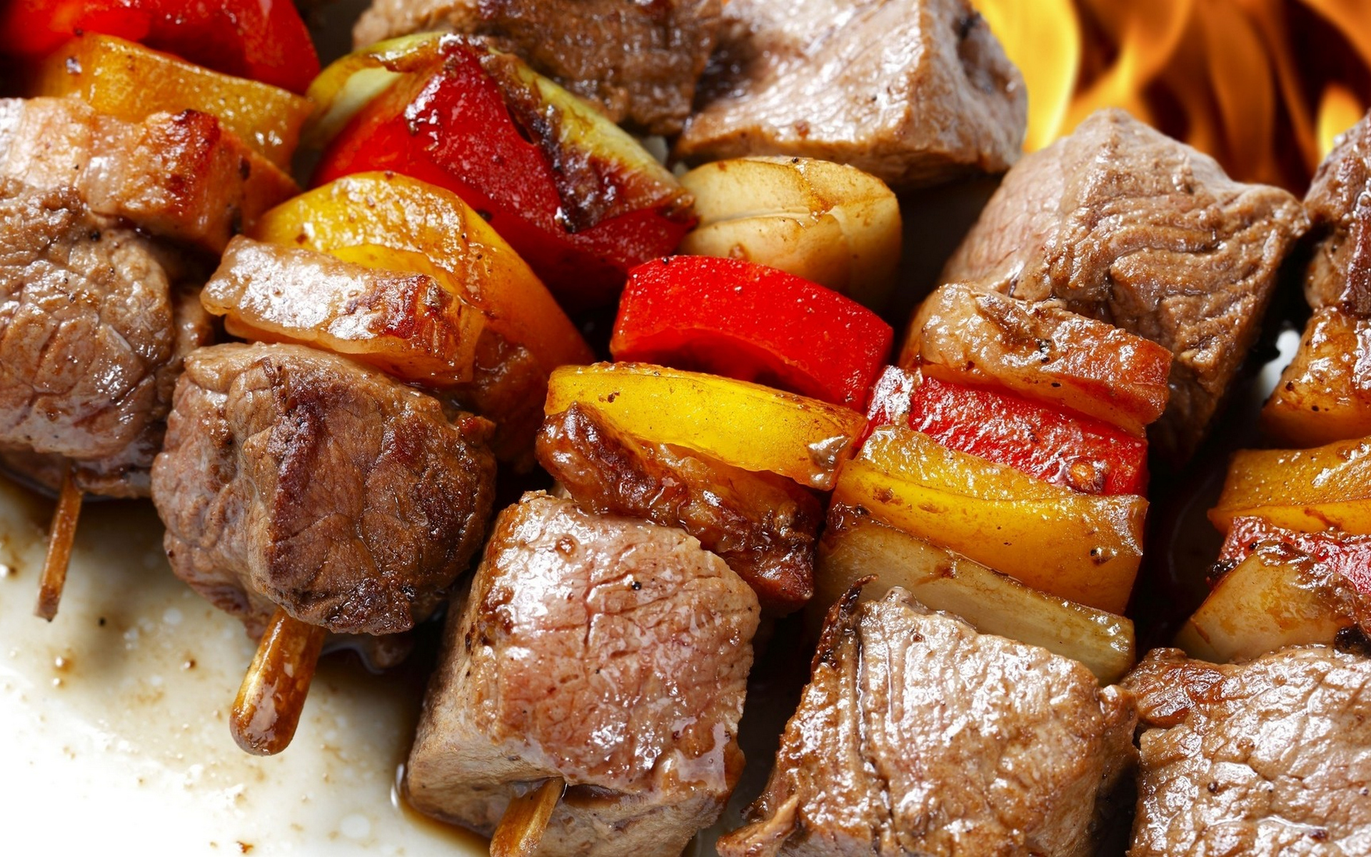 шашлык, мясо