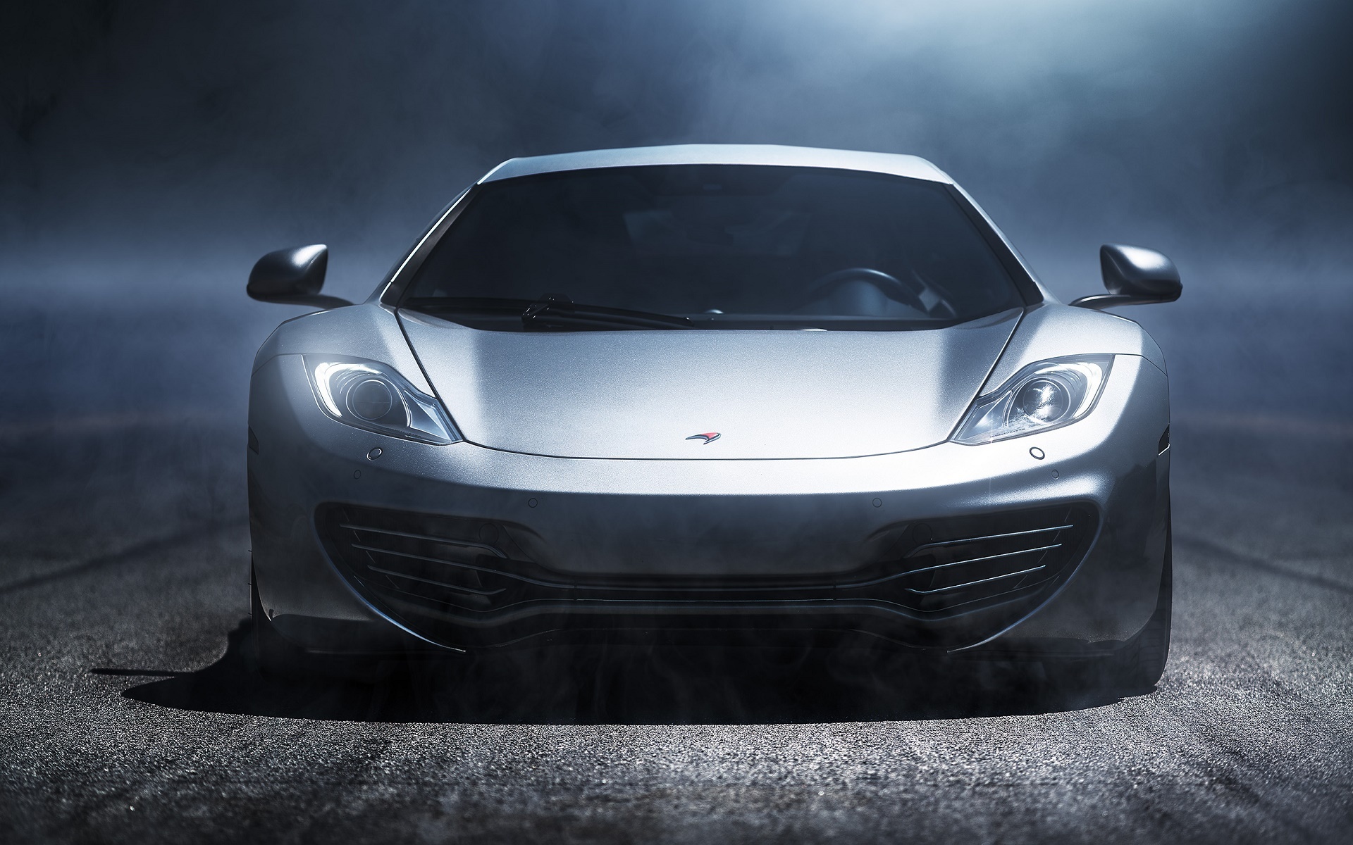 mclaren, car, mp4-12c, super, front view, front