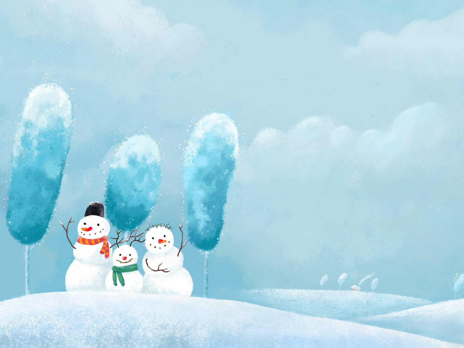 новый, год No 31199 Разрешение 1600x1200