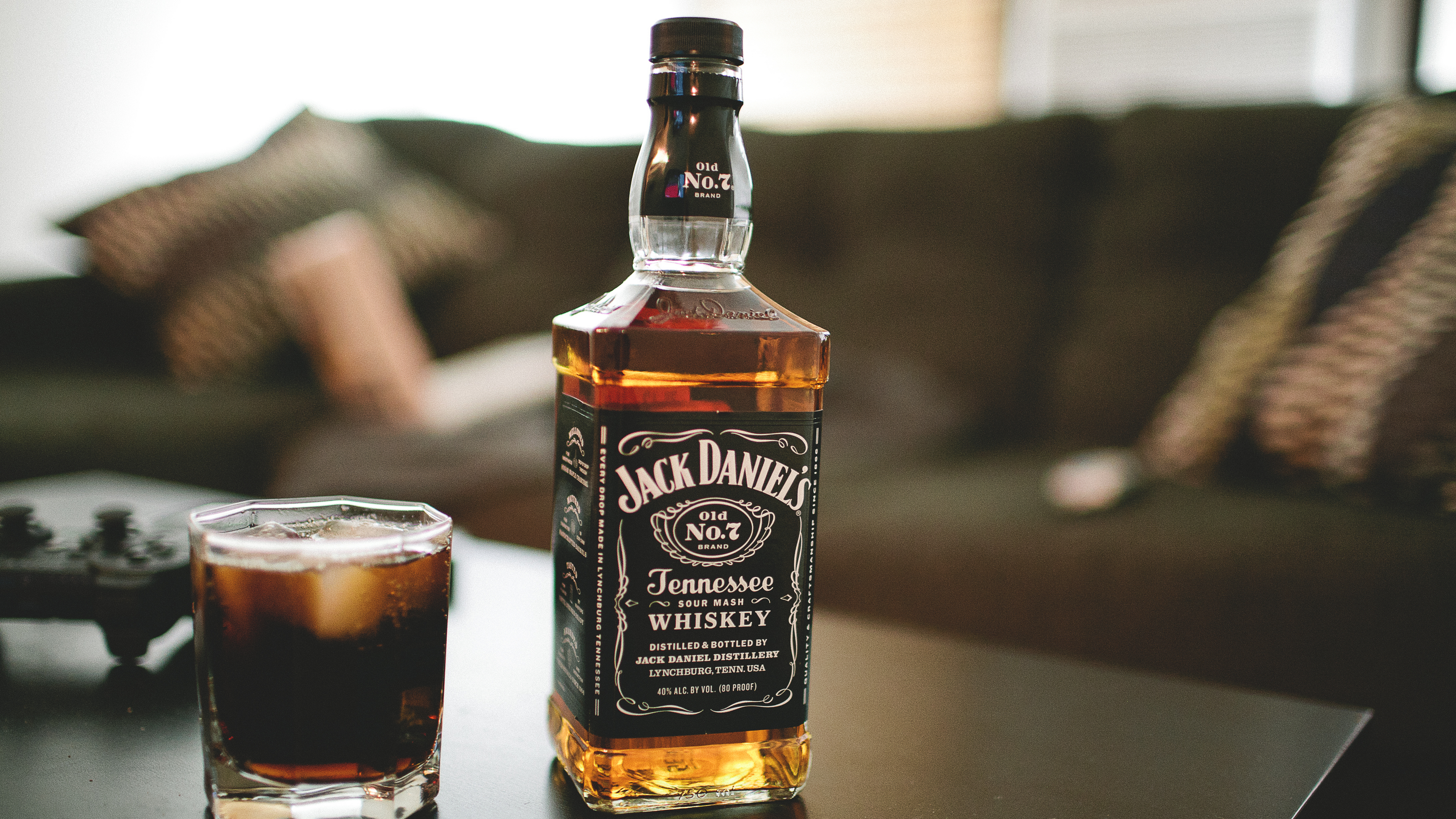jack, daniels, виски No 168390 Разрешение 3840x2160