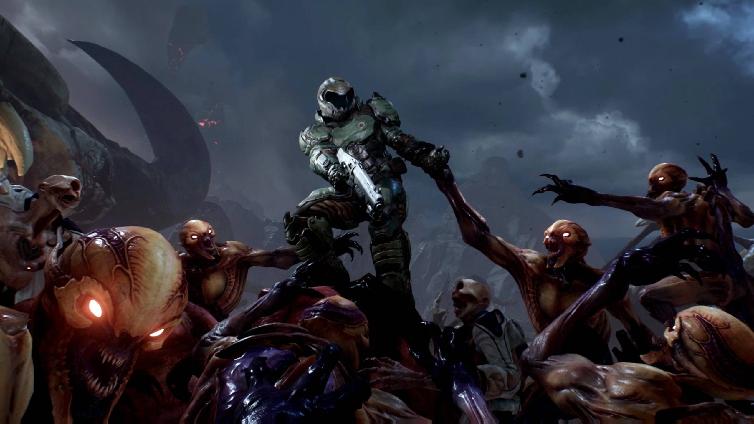 doom, значок, игра