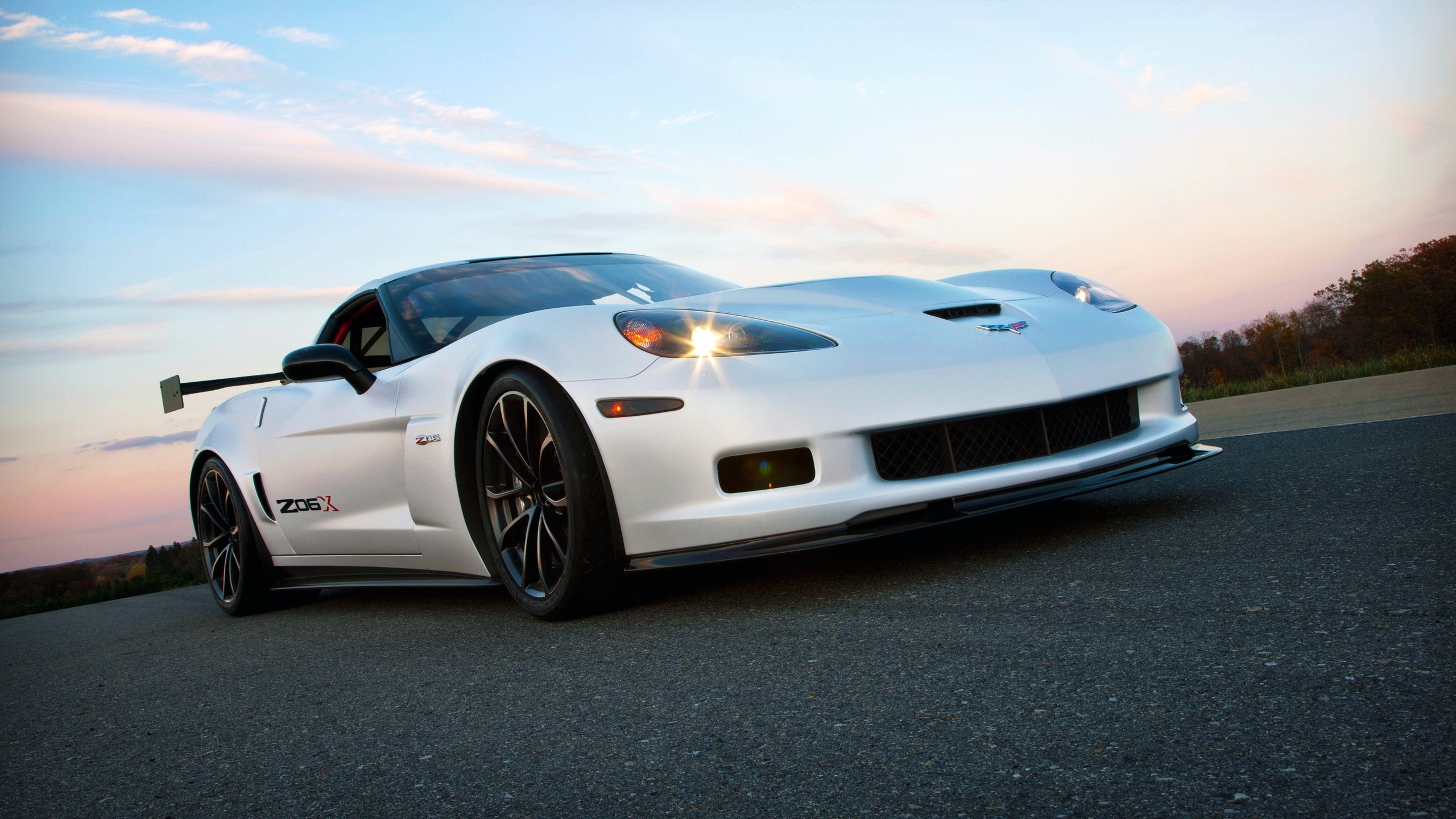 корвет, шевролет No 95068 Разрешение 2560x1440