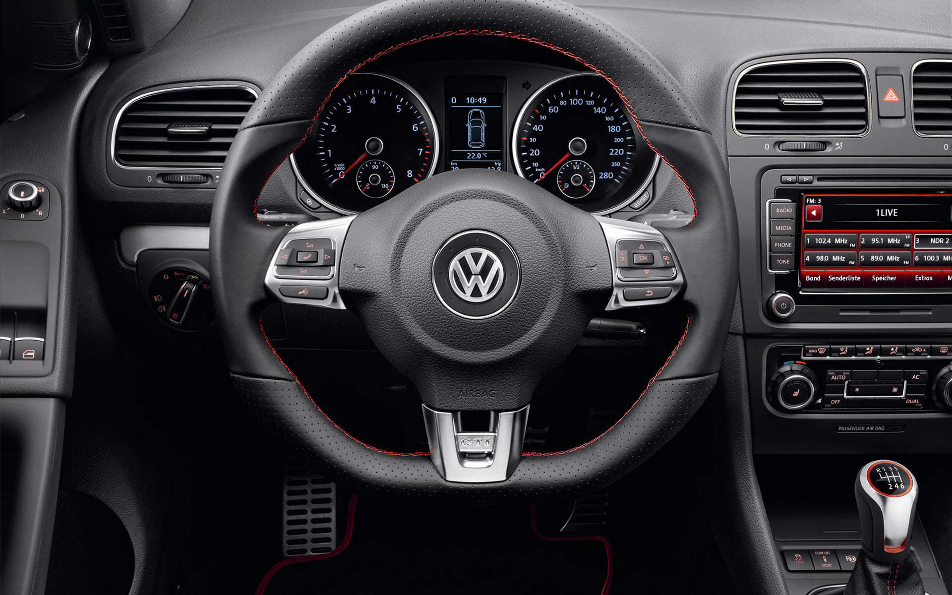 gti, гольф, воксваген Разрешение 1920x1200