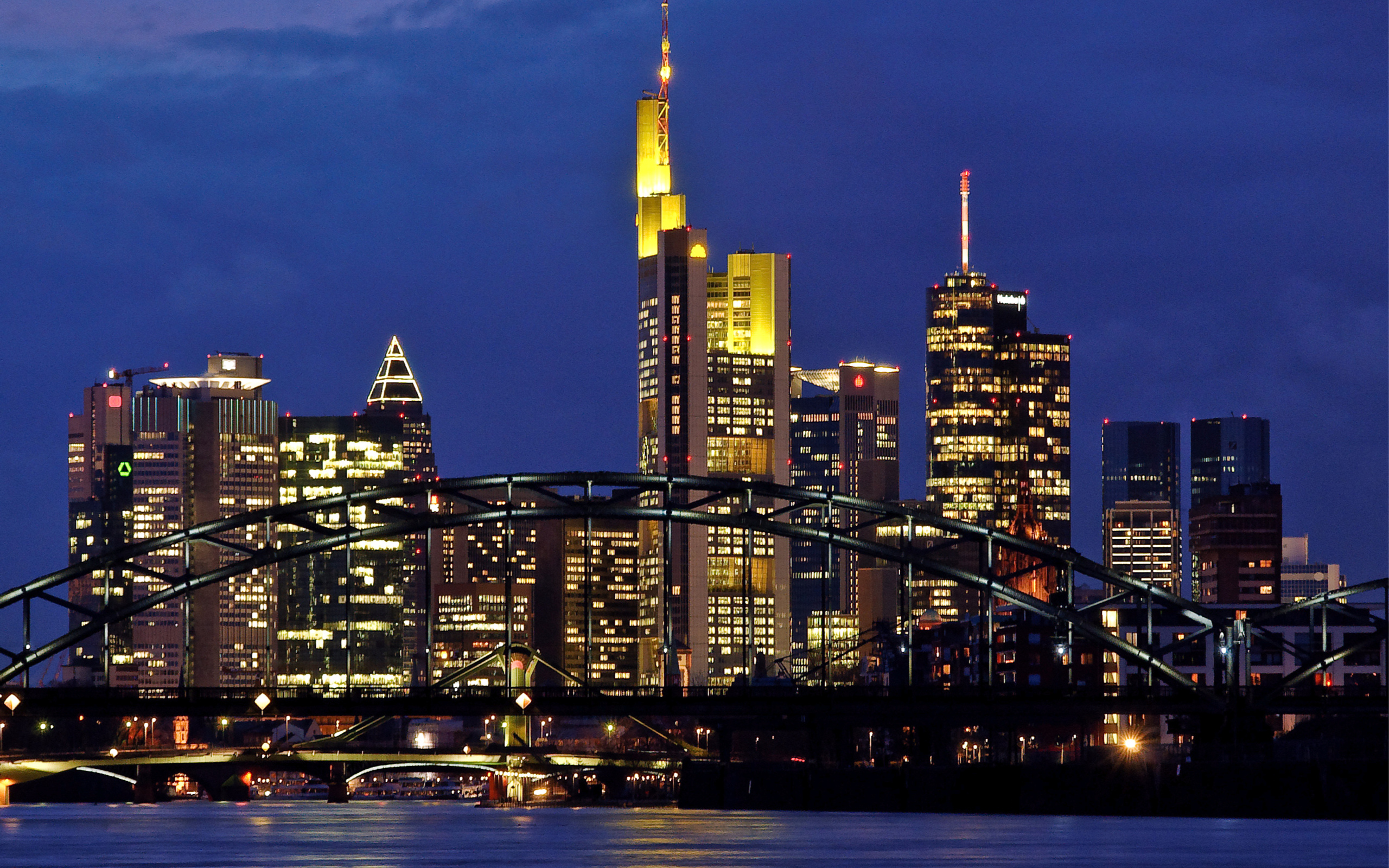 frankfurt, am, главное Фон № 90553 разрешение 2560x1600