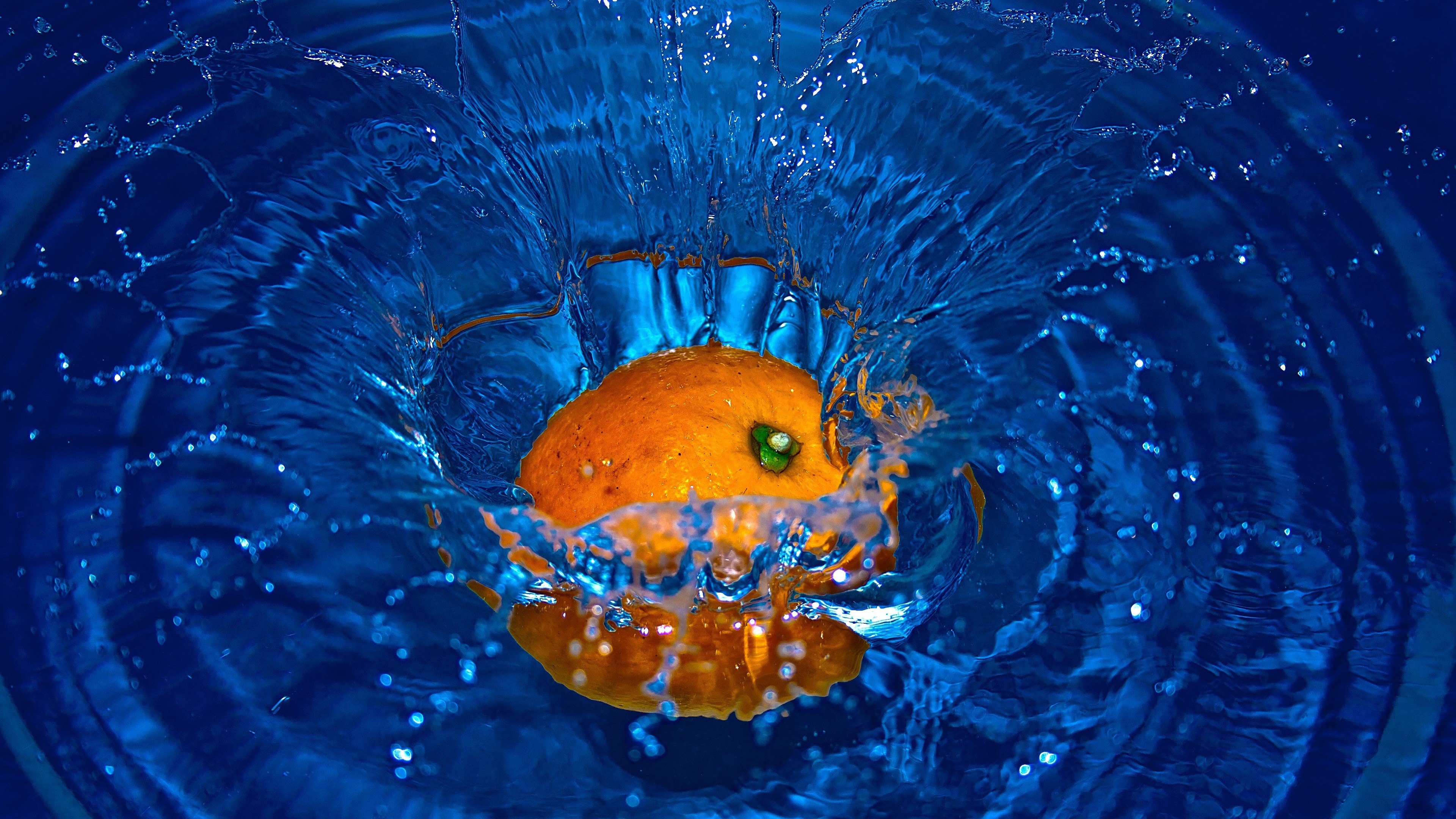 вода, горящие