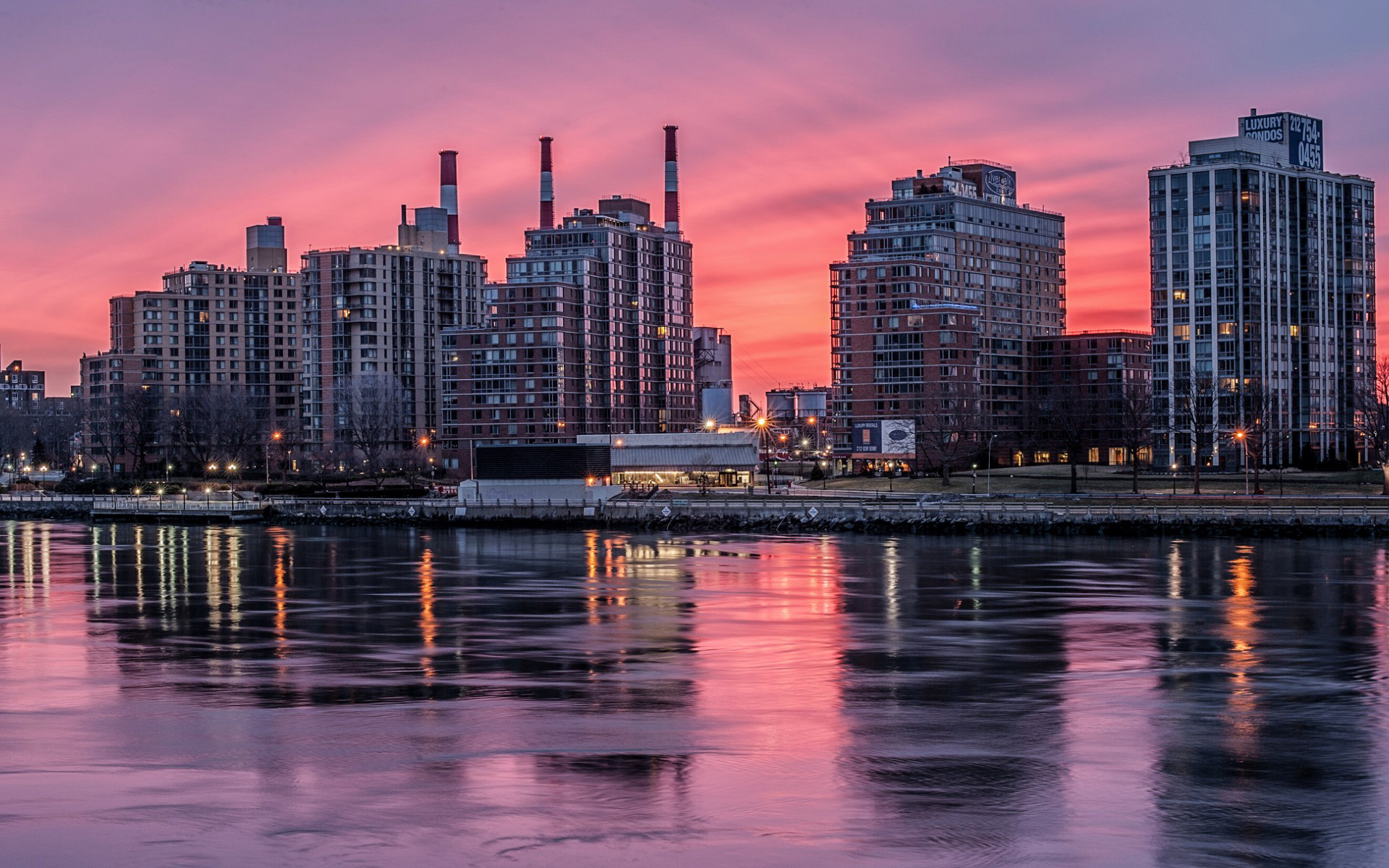 мегаполисов, пейзажи -, городские