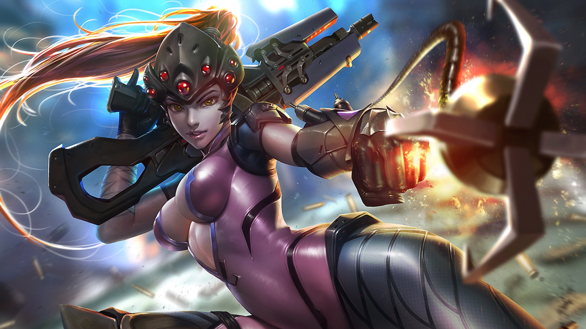 девулька, overwatch, вдоводел