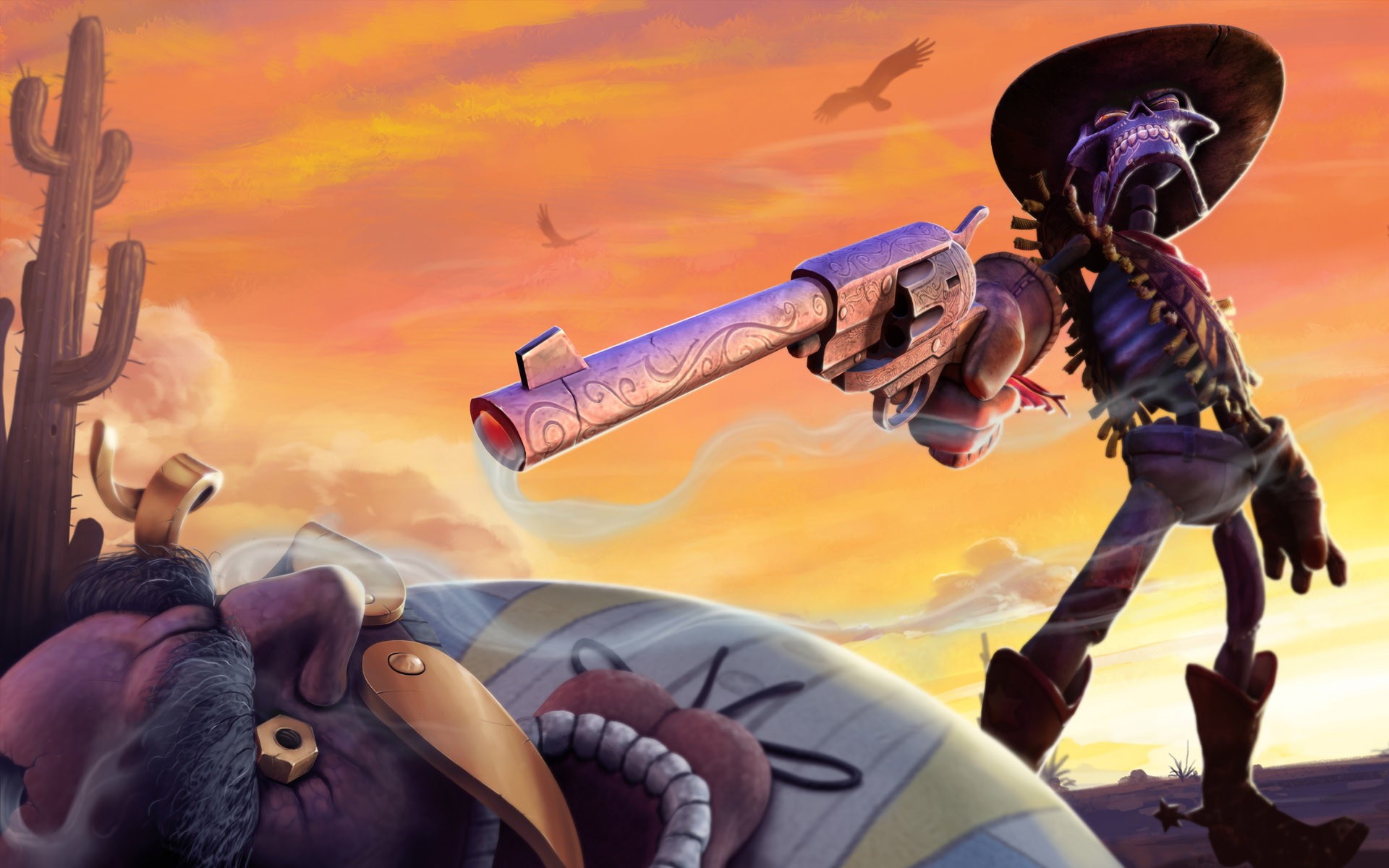 ружье, тема