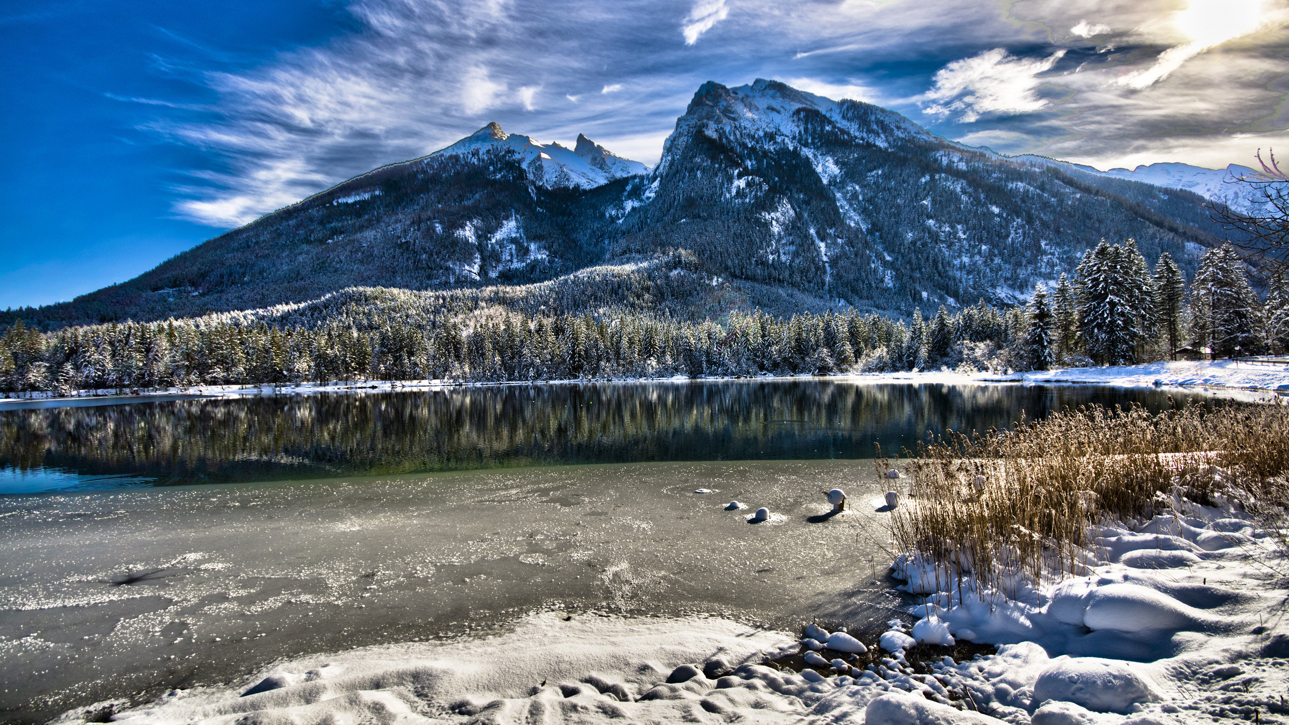 германия, бавария, горы