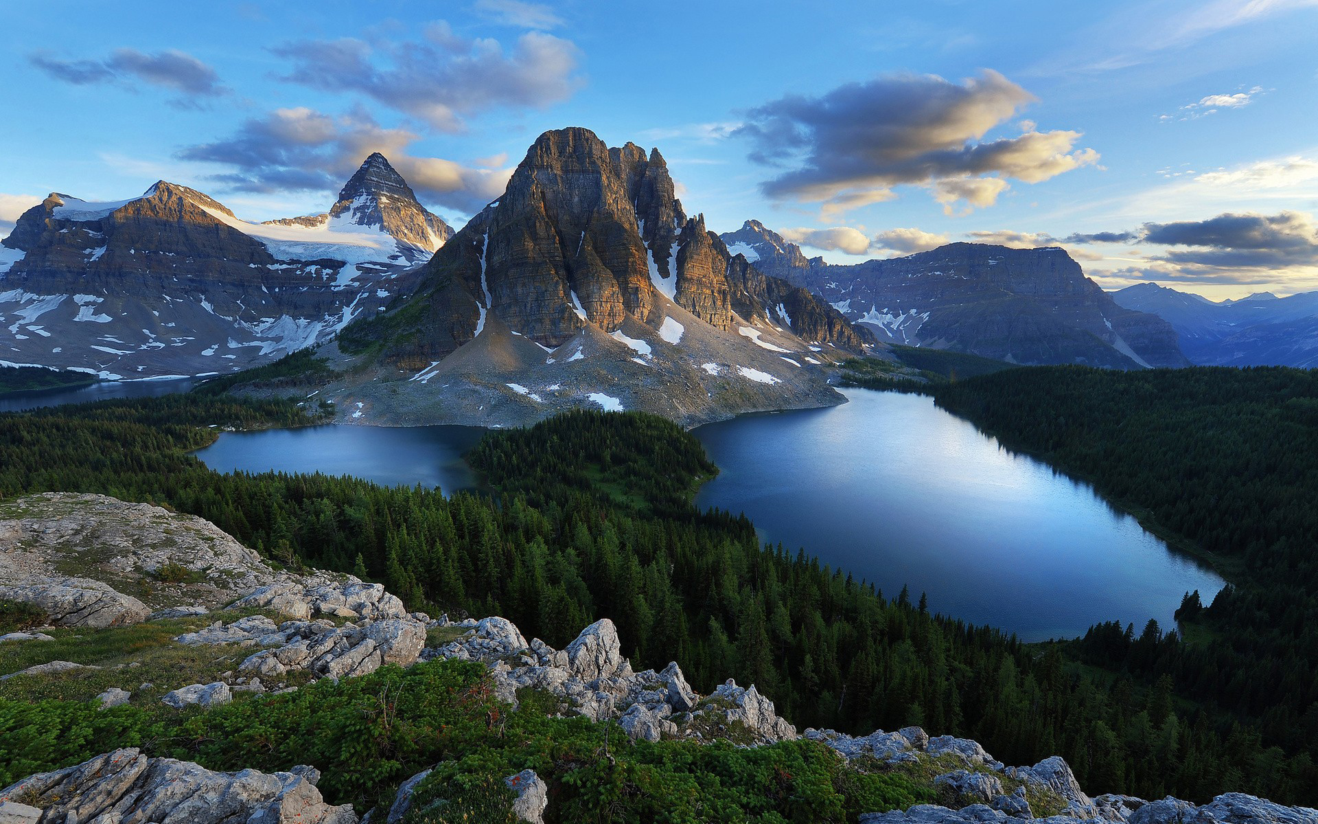 montañas, paisajes