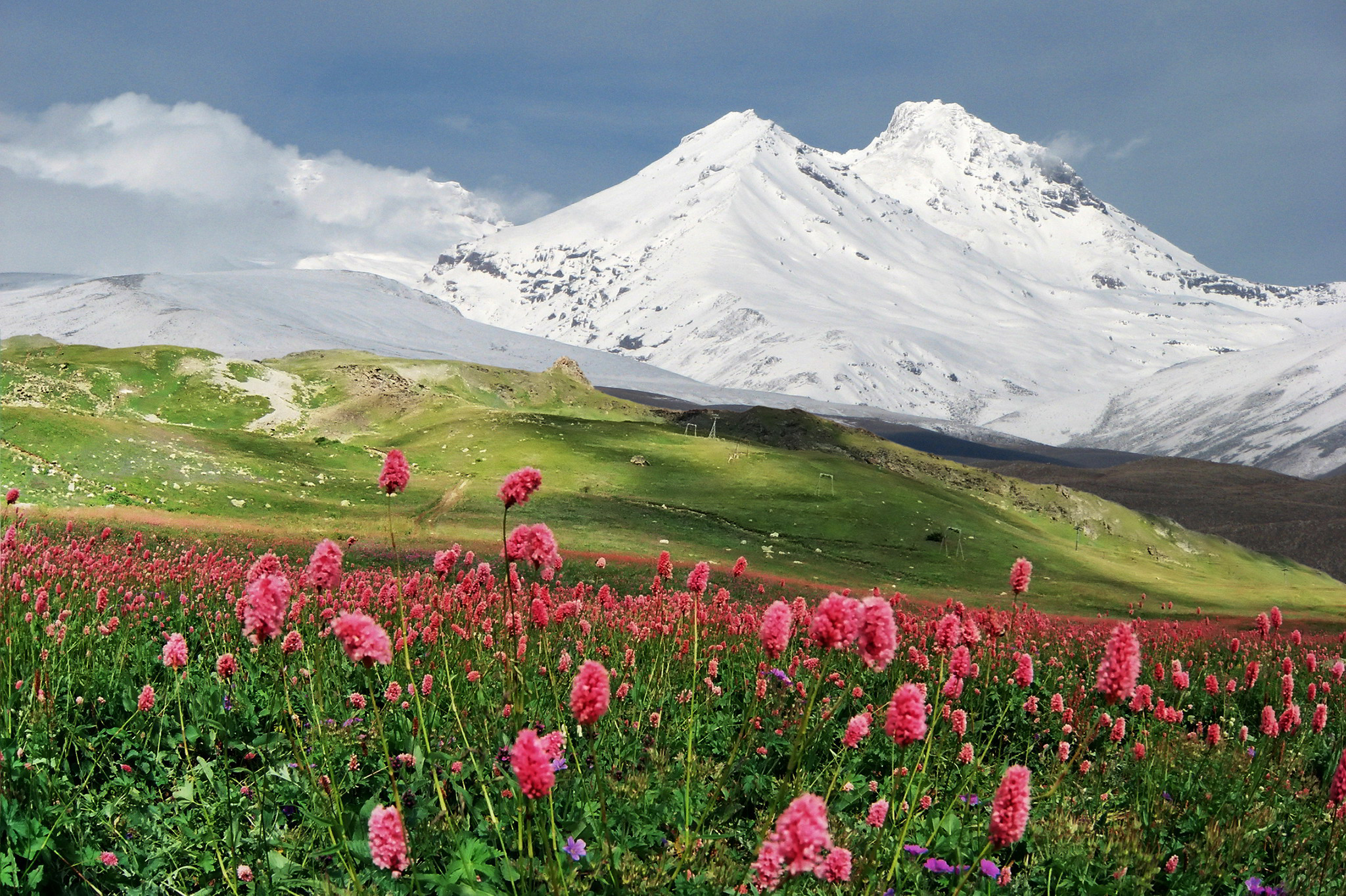 эльбрус, гора, азау