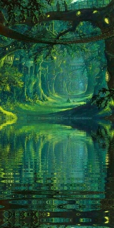 фантазия, искусство, пейзаж