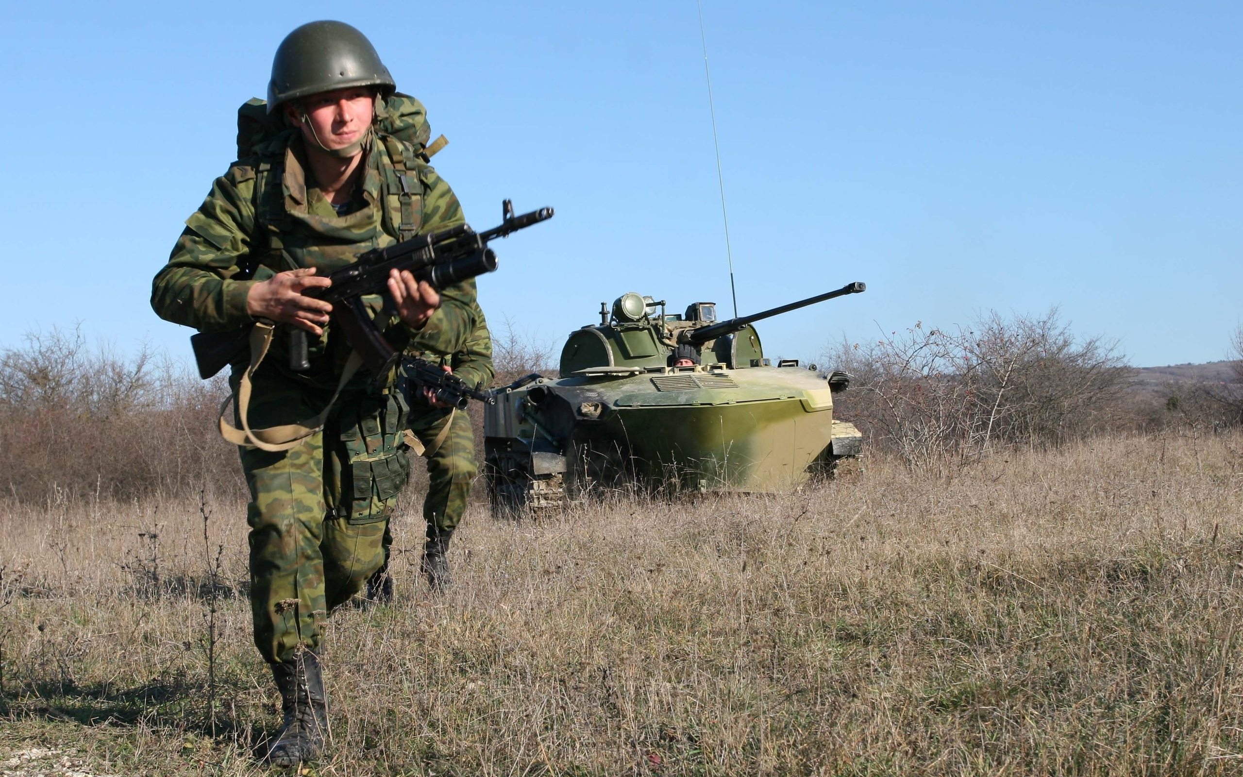 солдаты, штурм, десантно