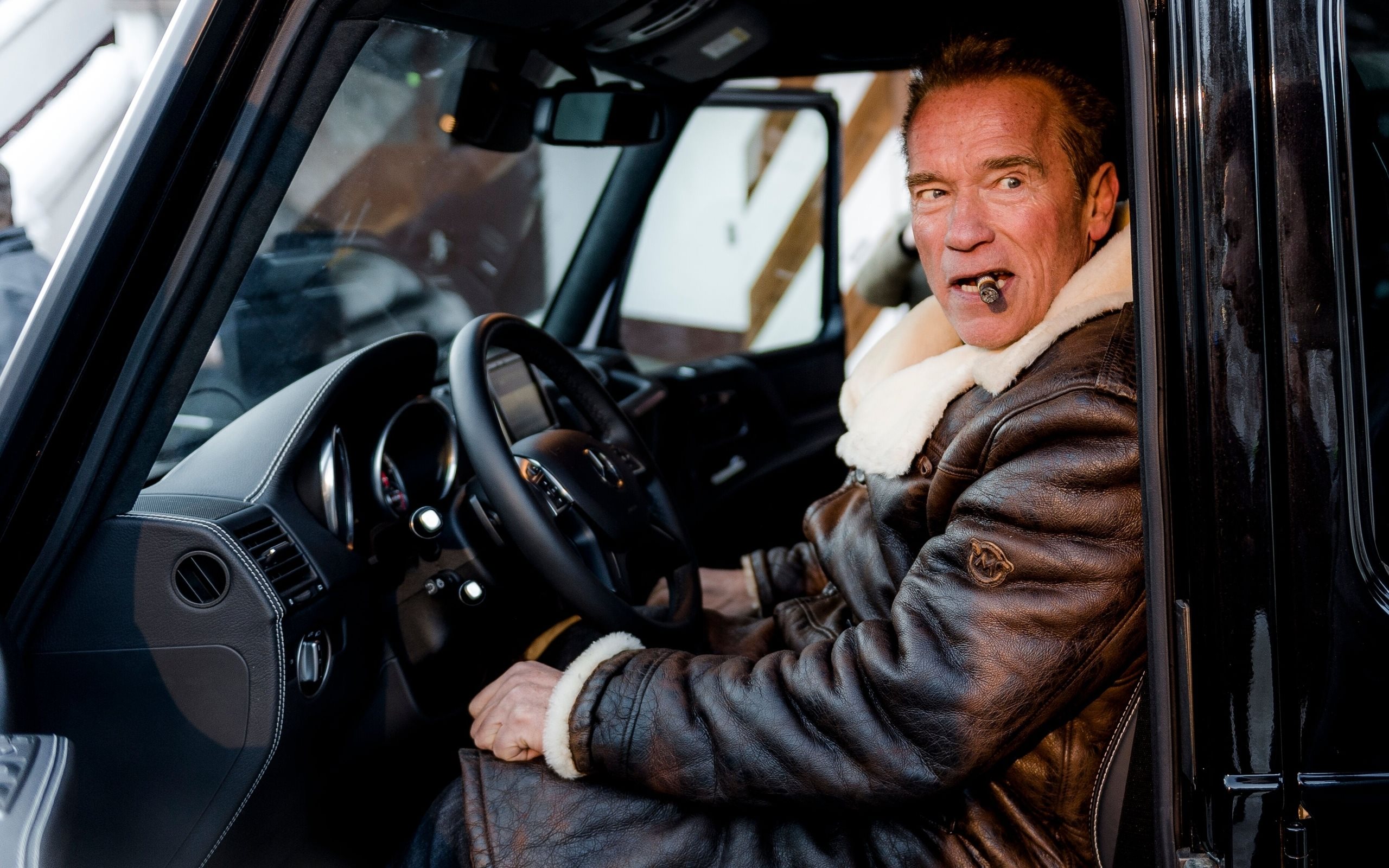 mercede, schwarzenegger, class