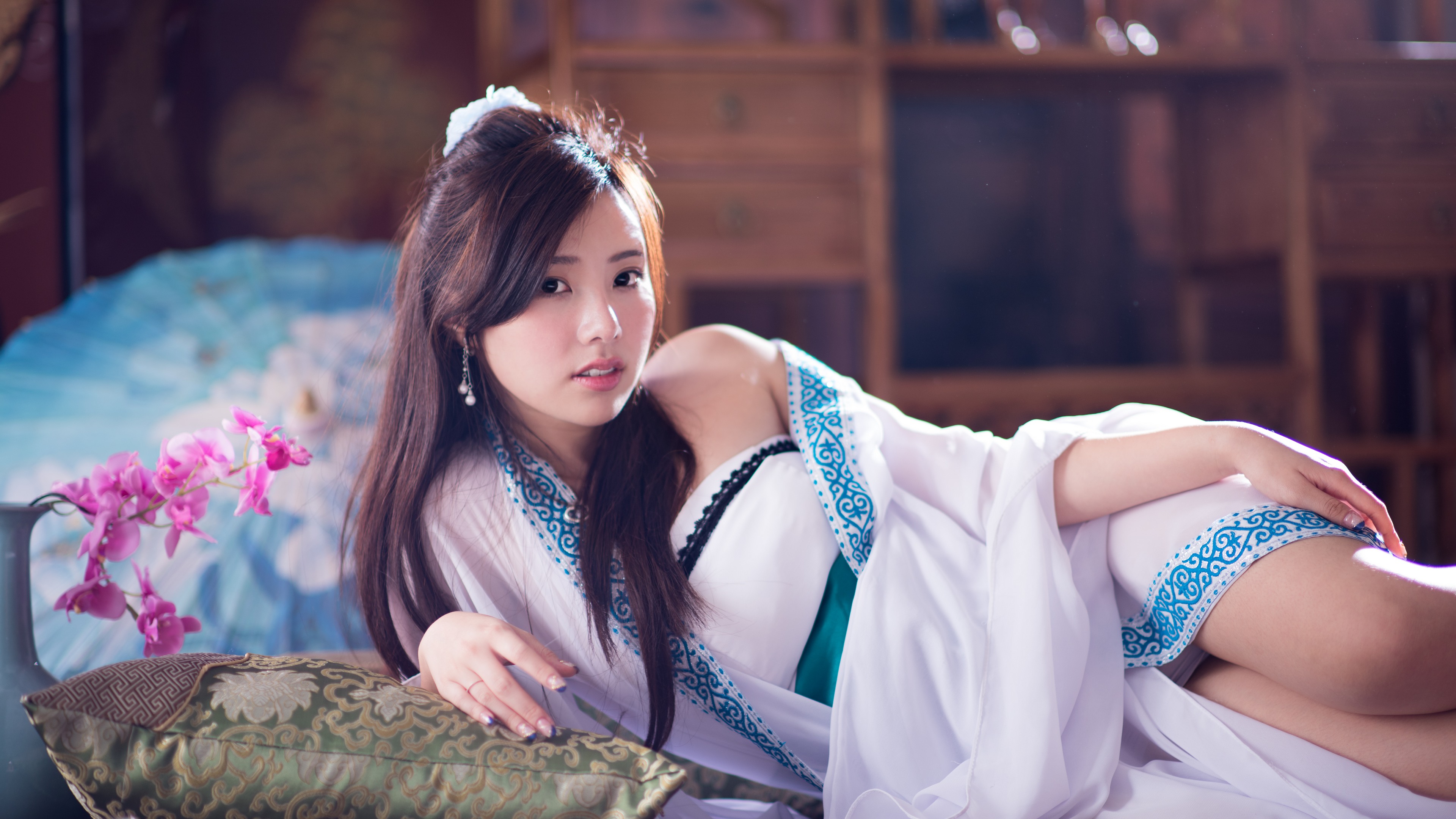 chica, mujere, фото