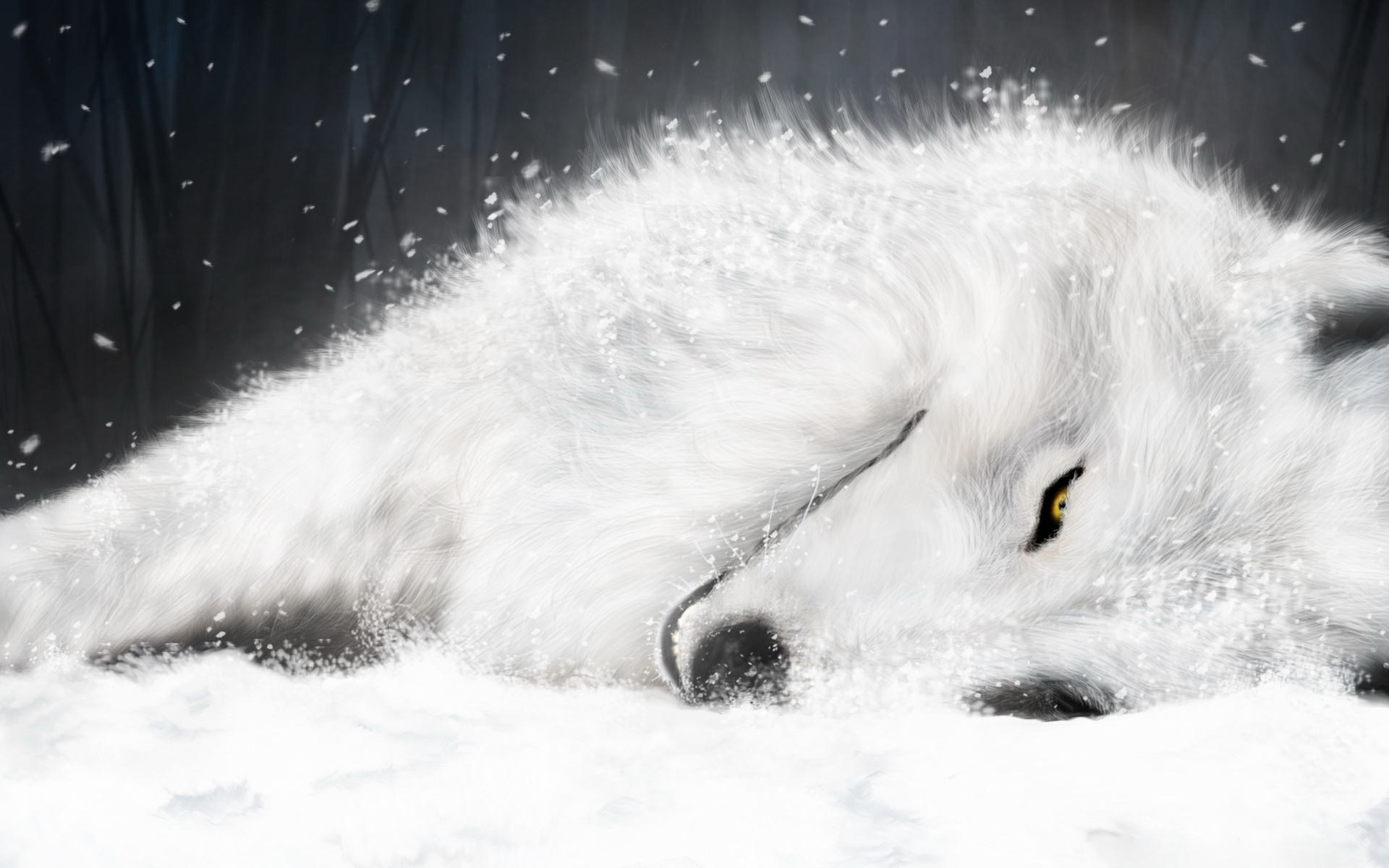 белый волк загрузить