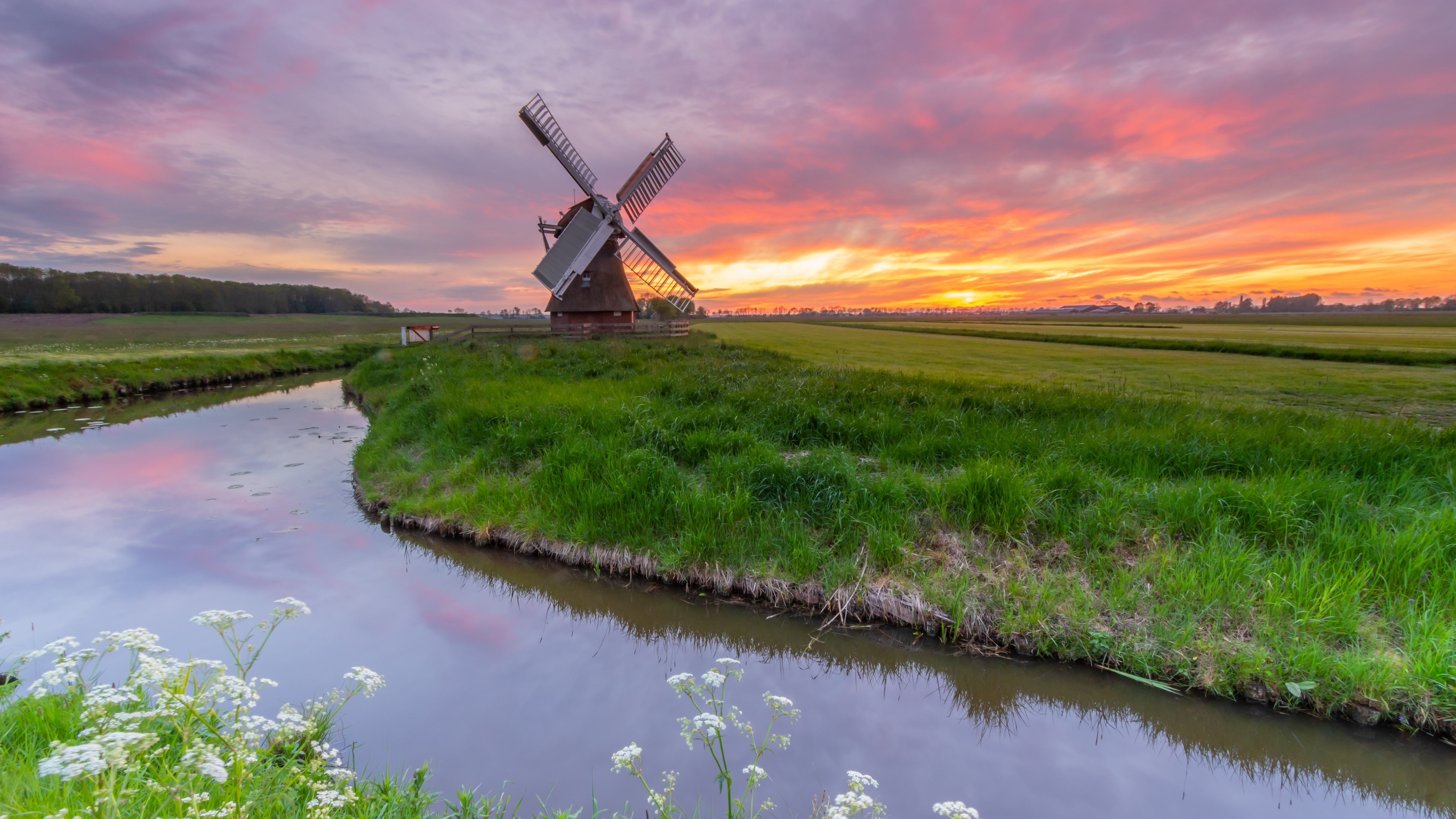 Фото мельницы. Природа Геншин мельница. Красивая мельница. Пейзаж с мельницей. Красивые пейзажи с мельницами.