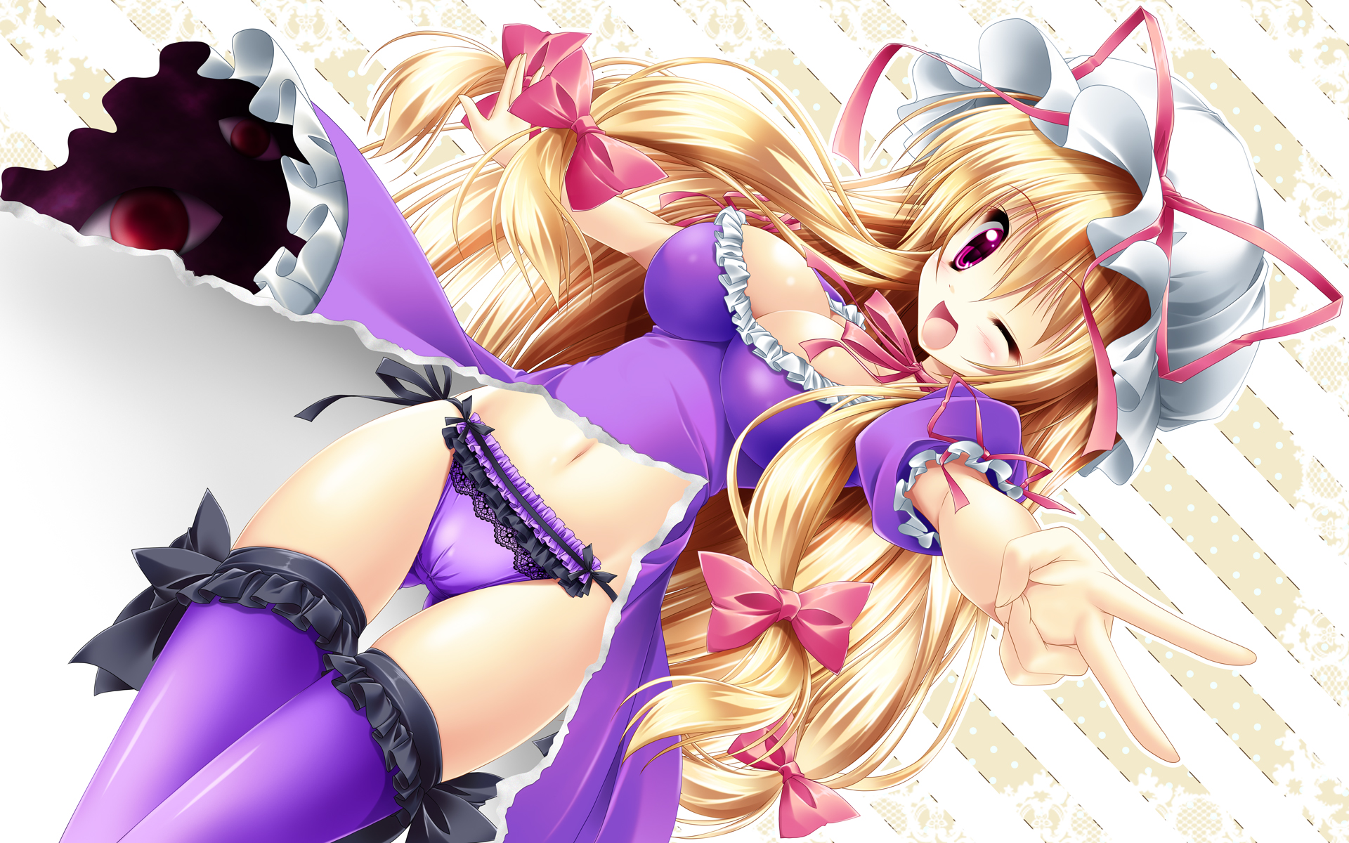 touhou, yakumo, yukari