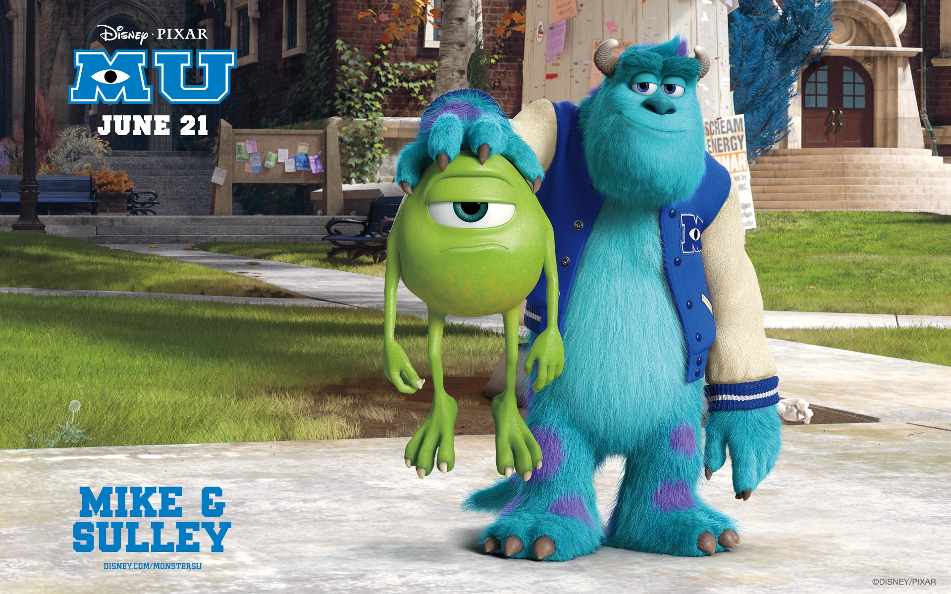 Monsters university 1. Университет монстров Майк. Университет монстров Майк и Салли. Университет монстров Майк Вазовски.