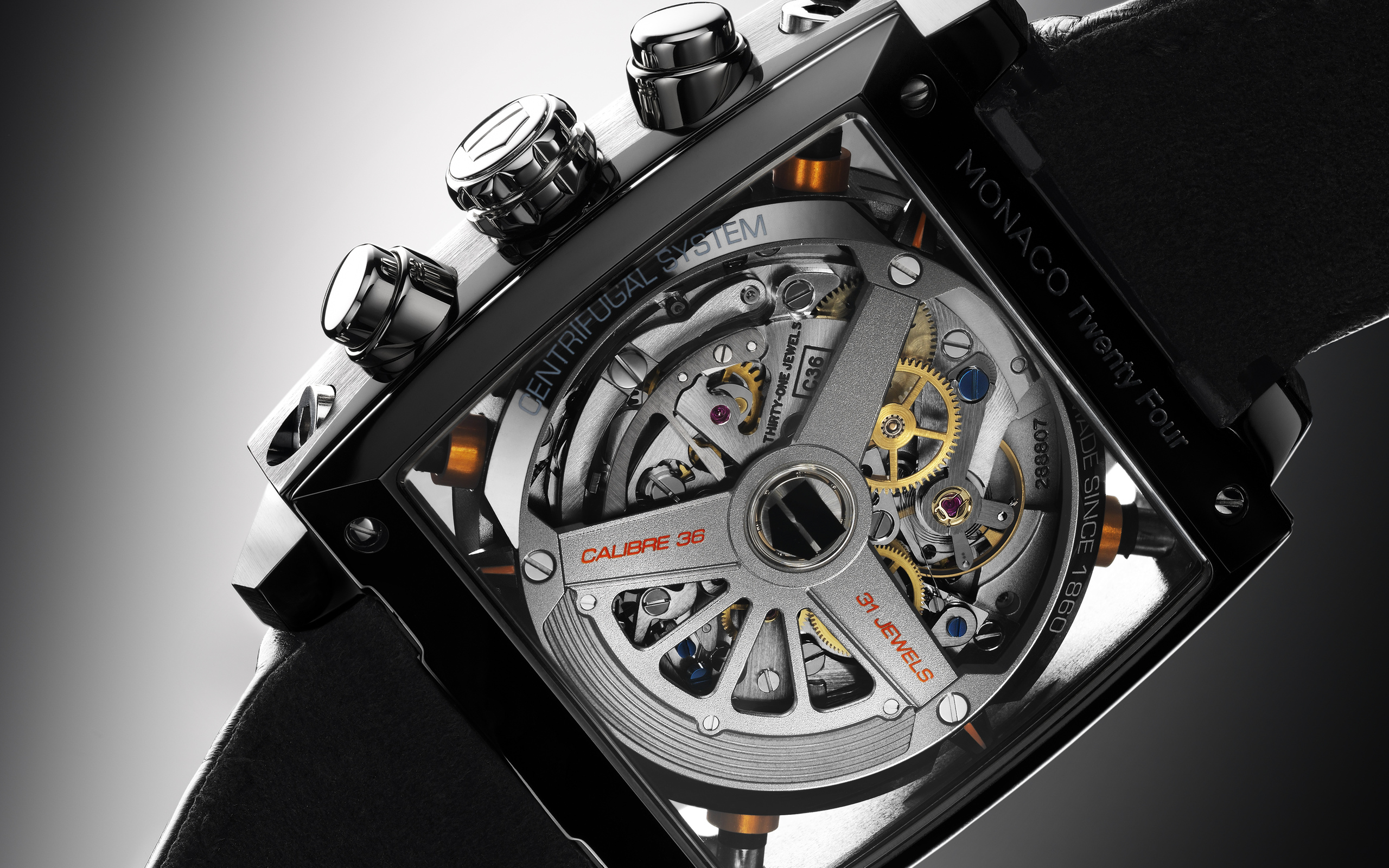 циферблат, heuer, calibre No 76788 Разрешение 2560x1600