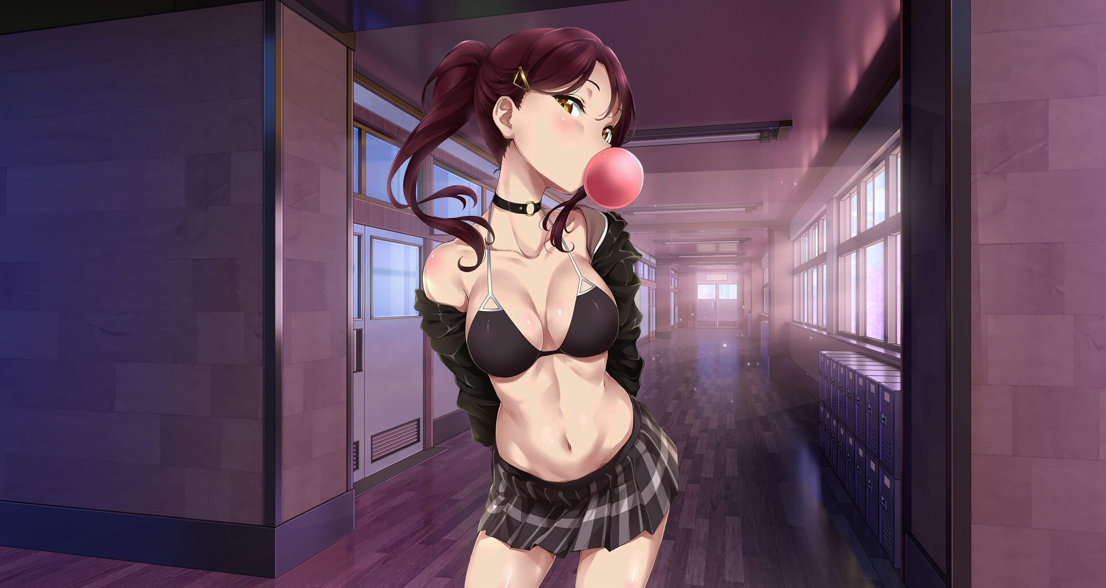 школа, аниме, нагато