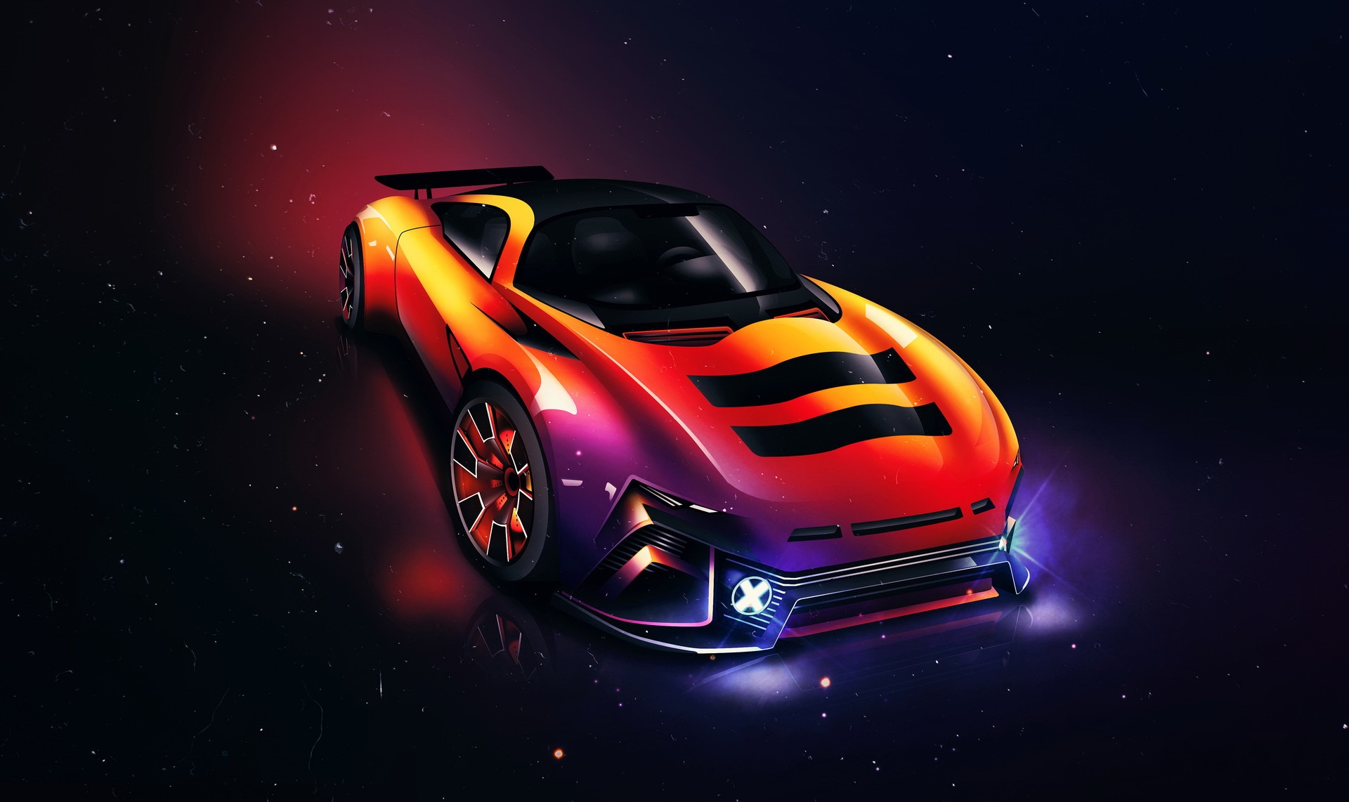 искусство, суперкар