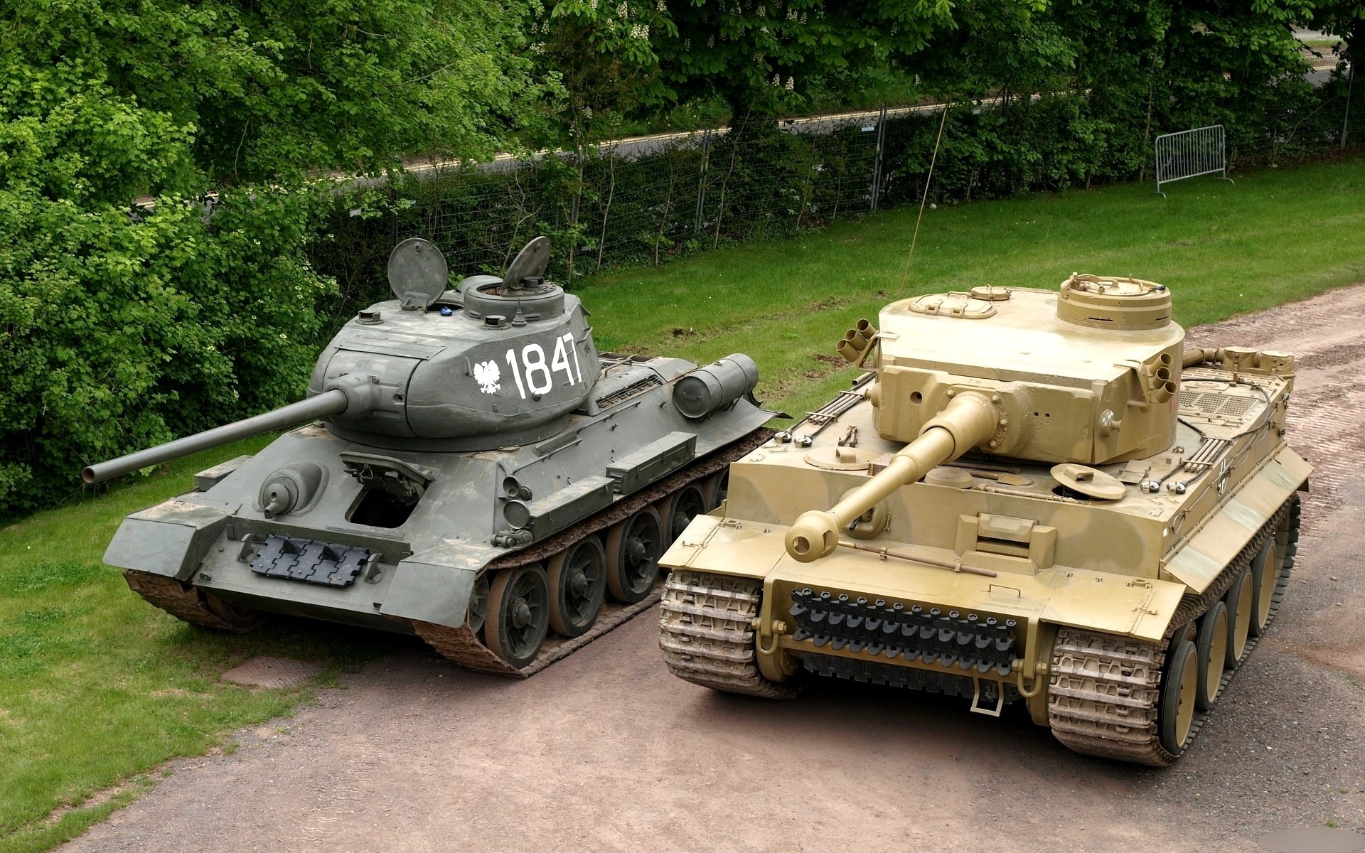 танки, т 34, тигр
