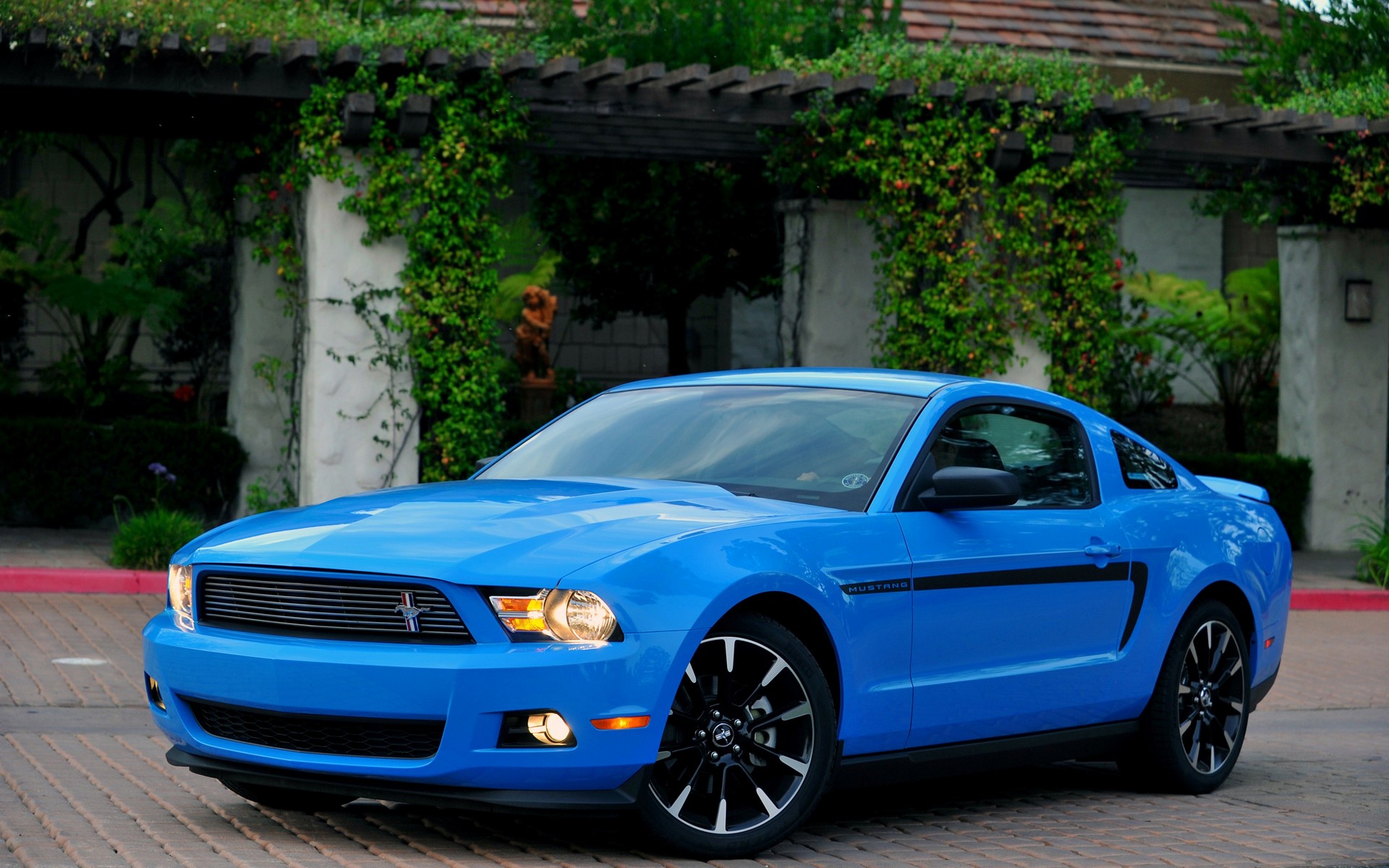 ford, mustang, радиатор