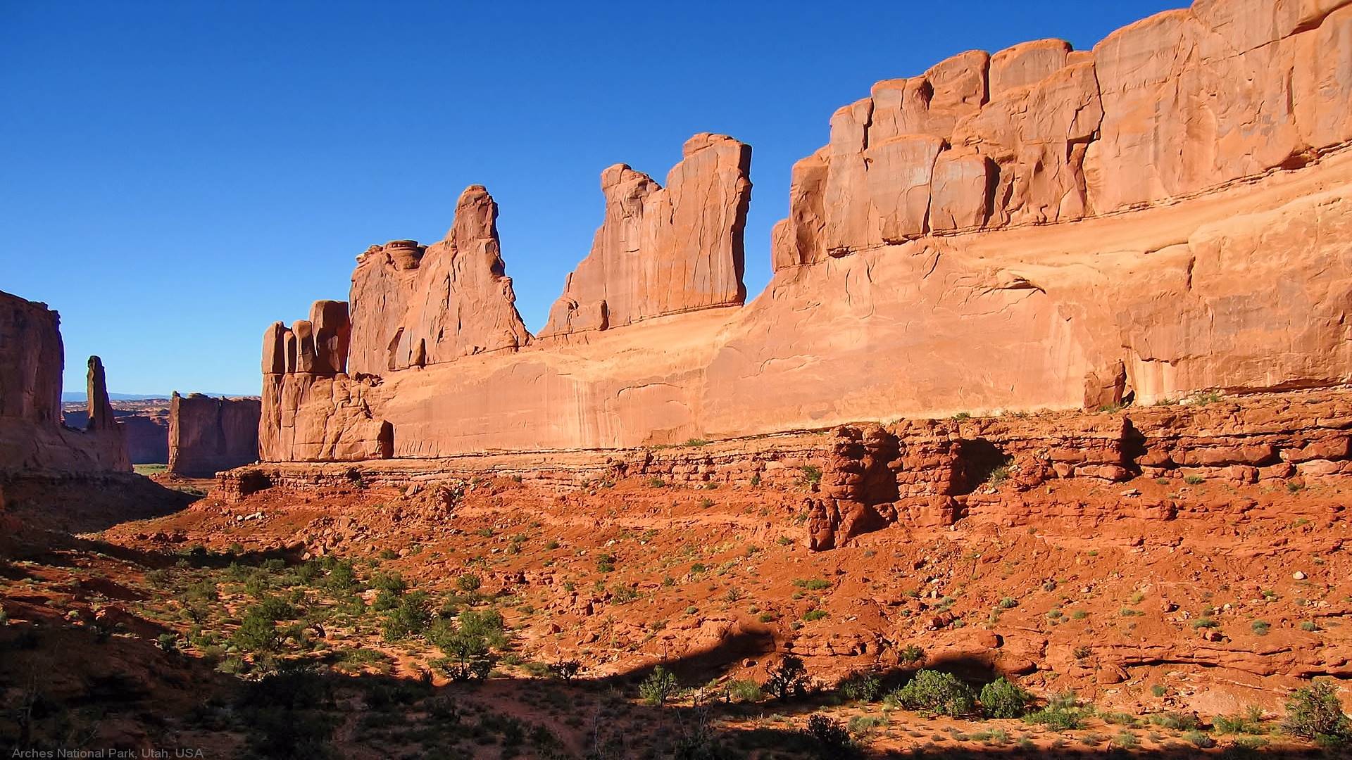 парк, национальный, арка