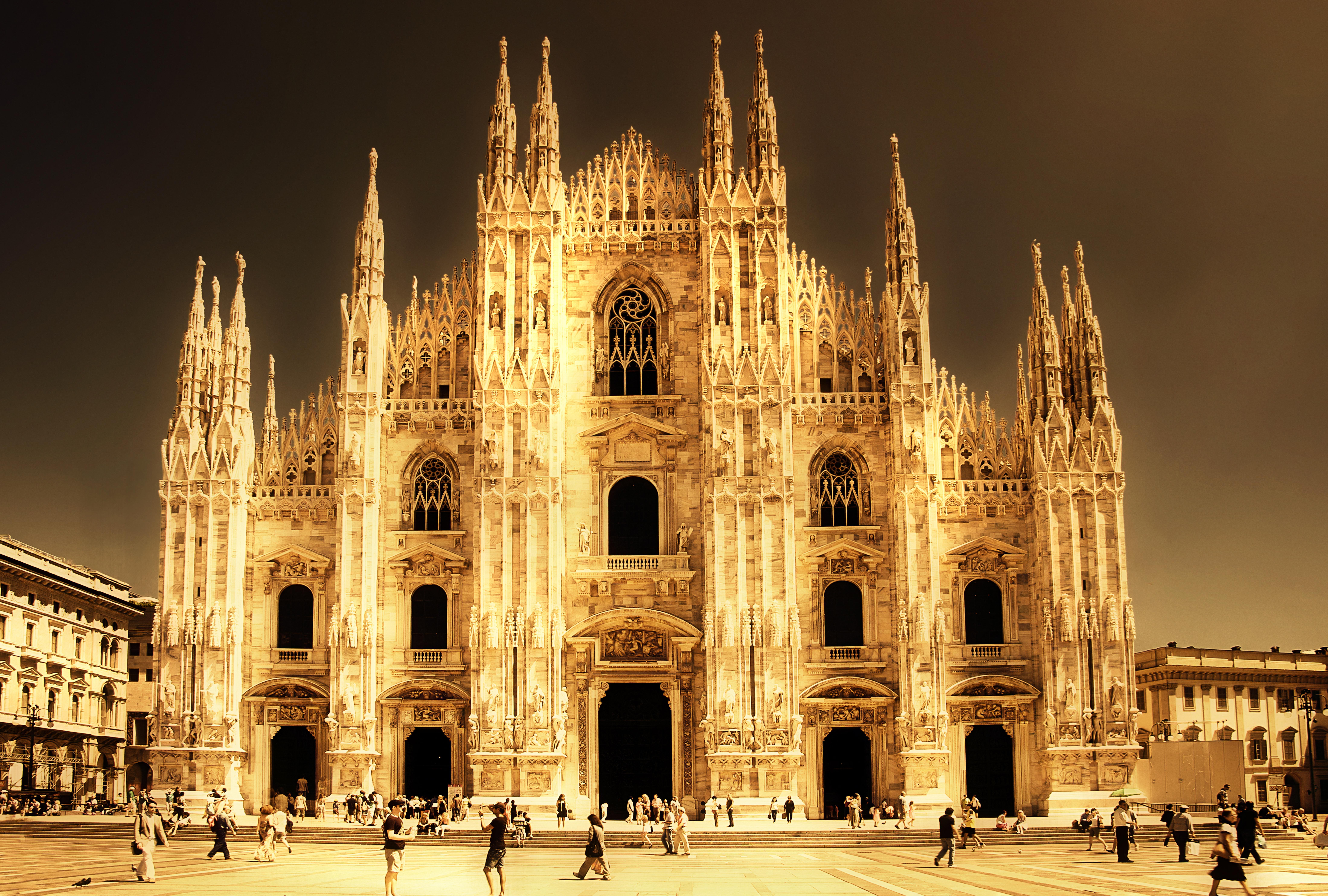 cathedral, italian, milanskii
