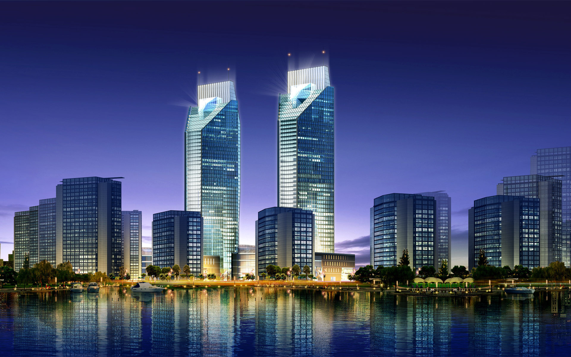 architecture, landscapes