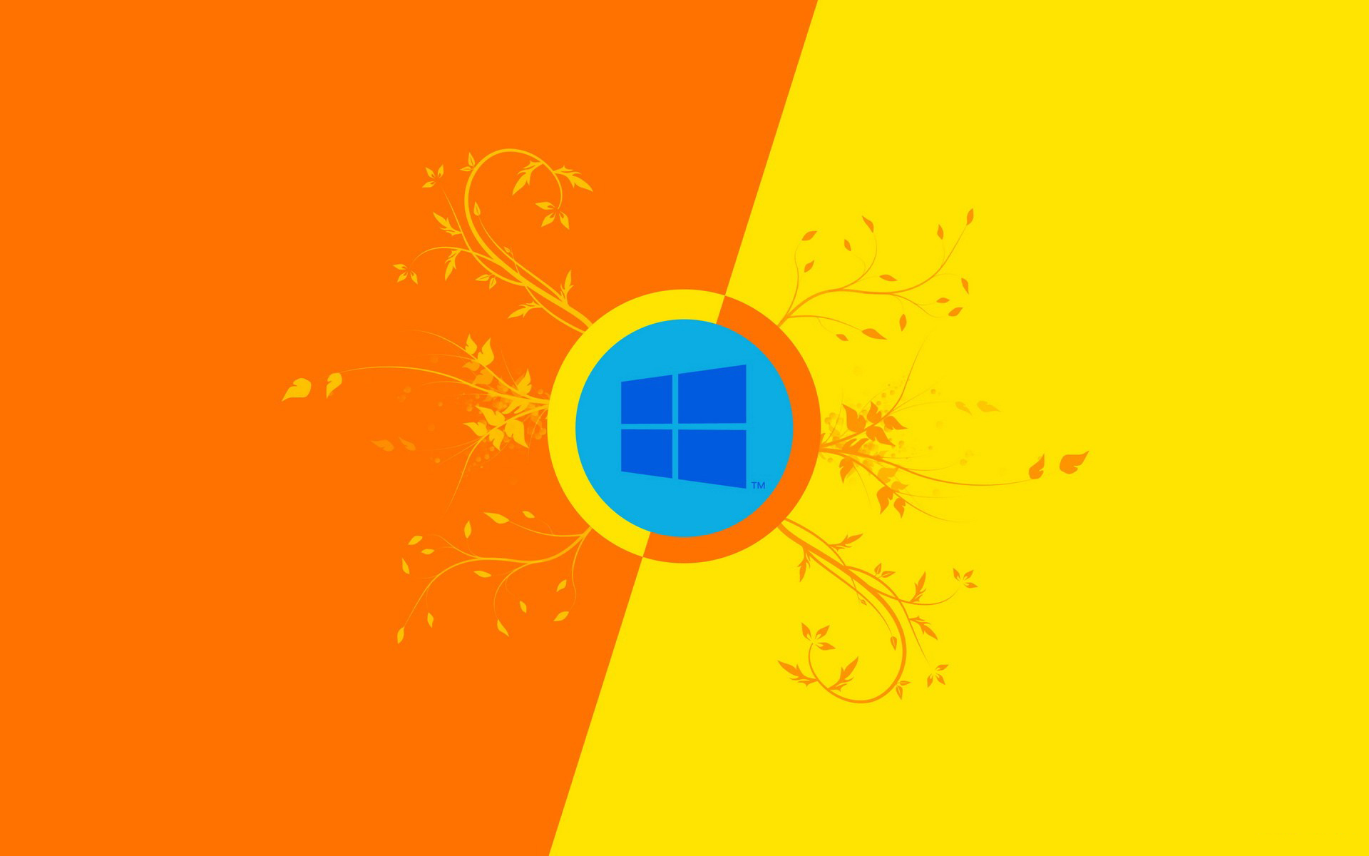 Yellow Windows 8 бесплатно