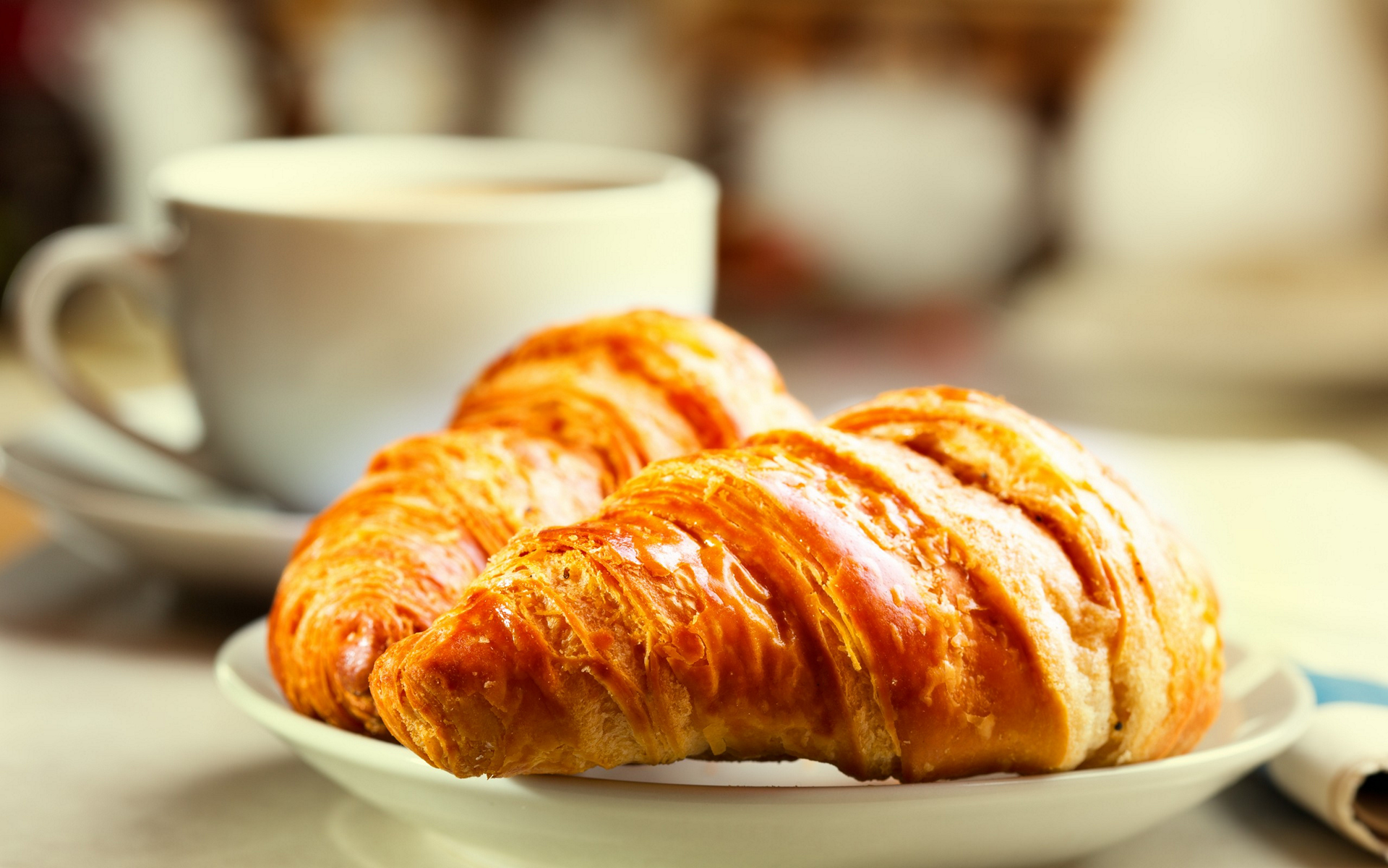 круассаны, фотографий, круассаны