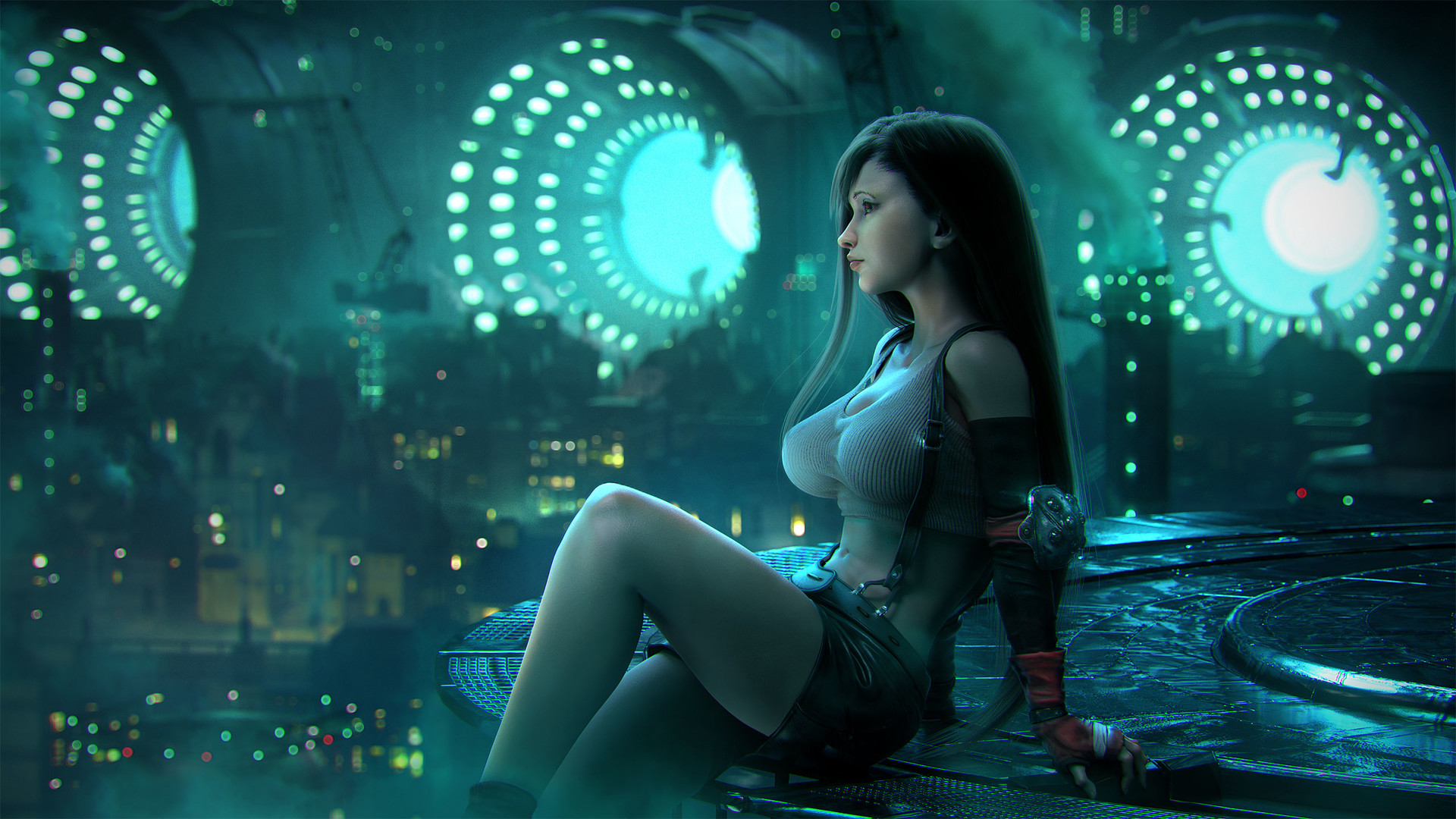 финал, фантазия, tifa