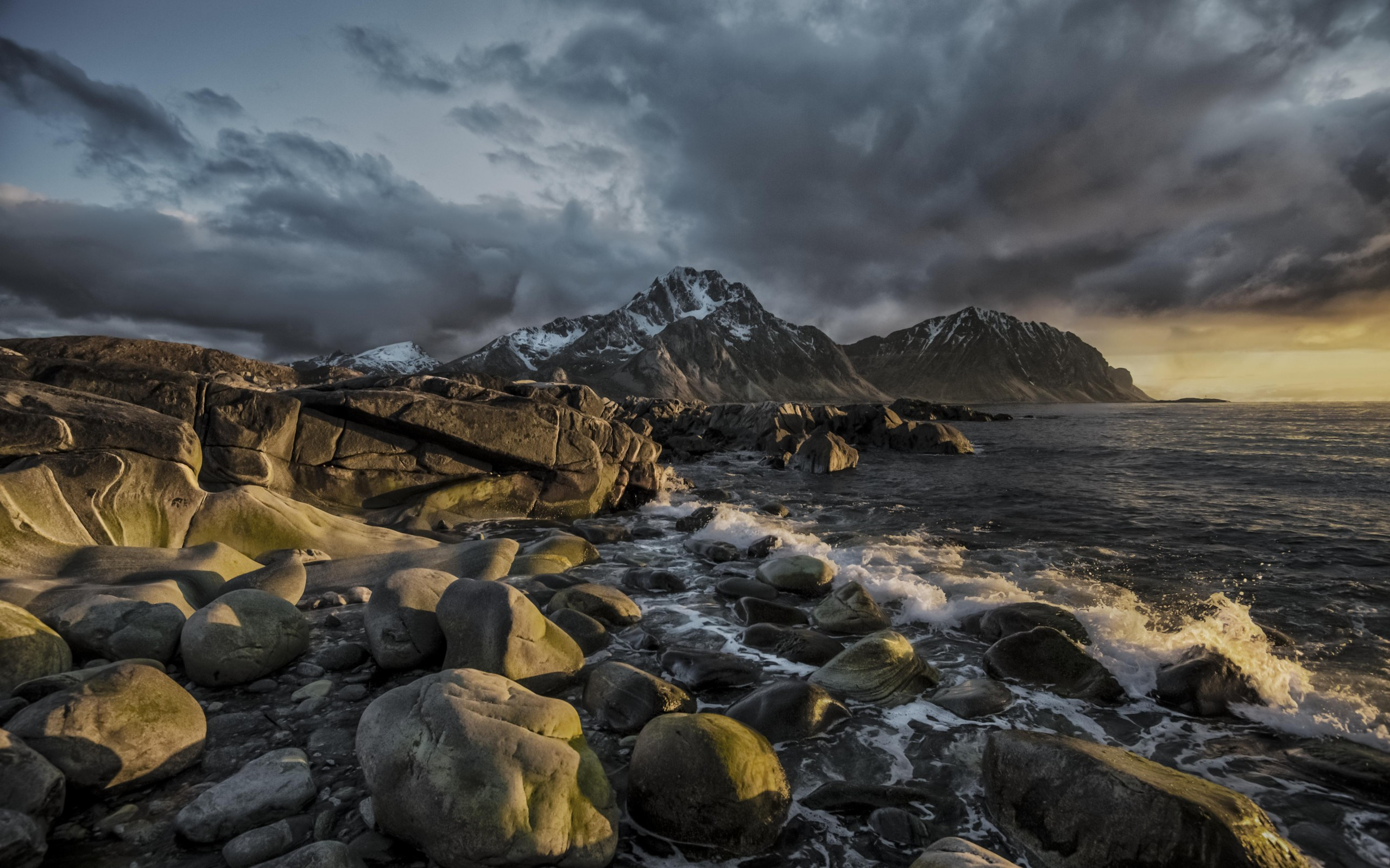 фото, горы, море