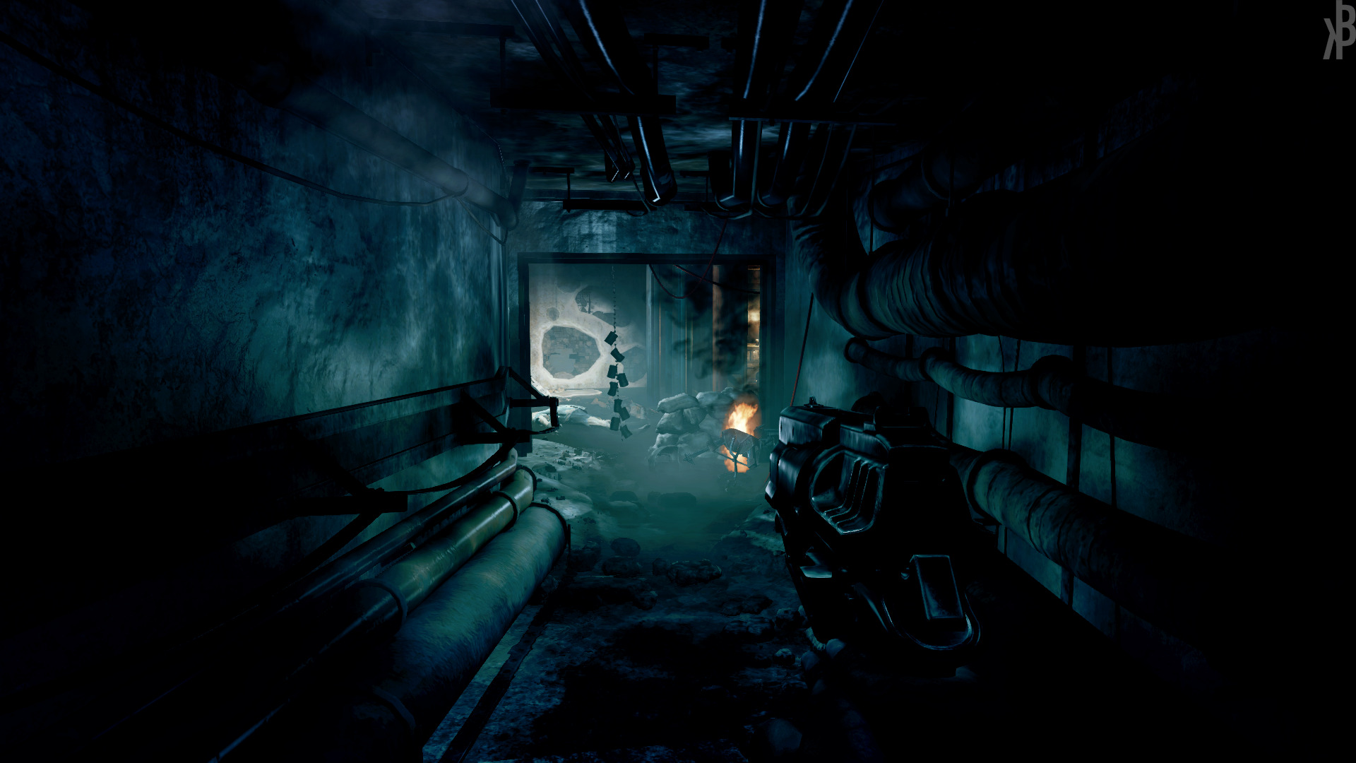 fallout, game, black