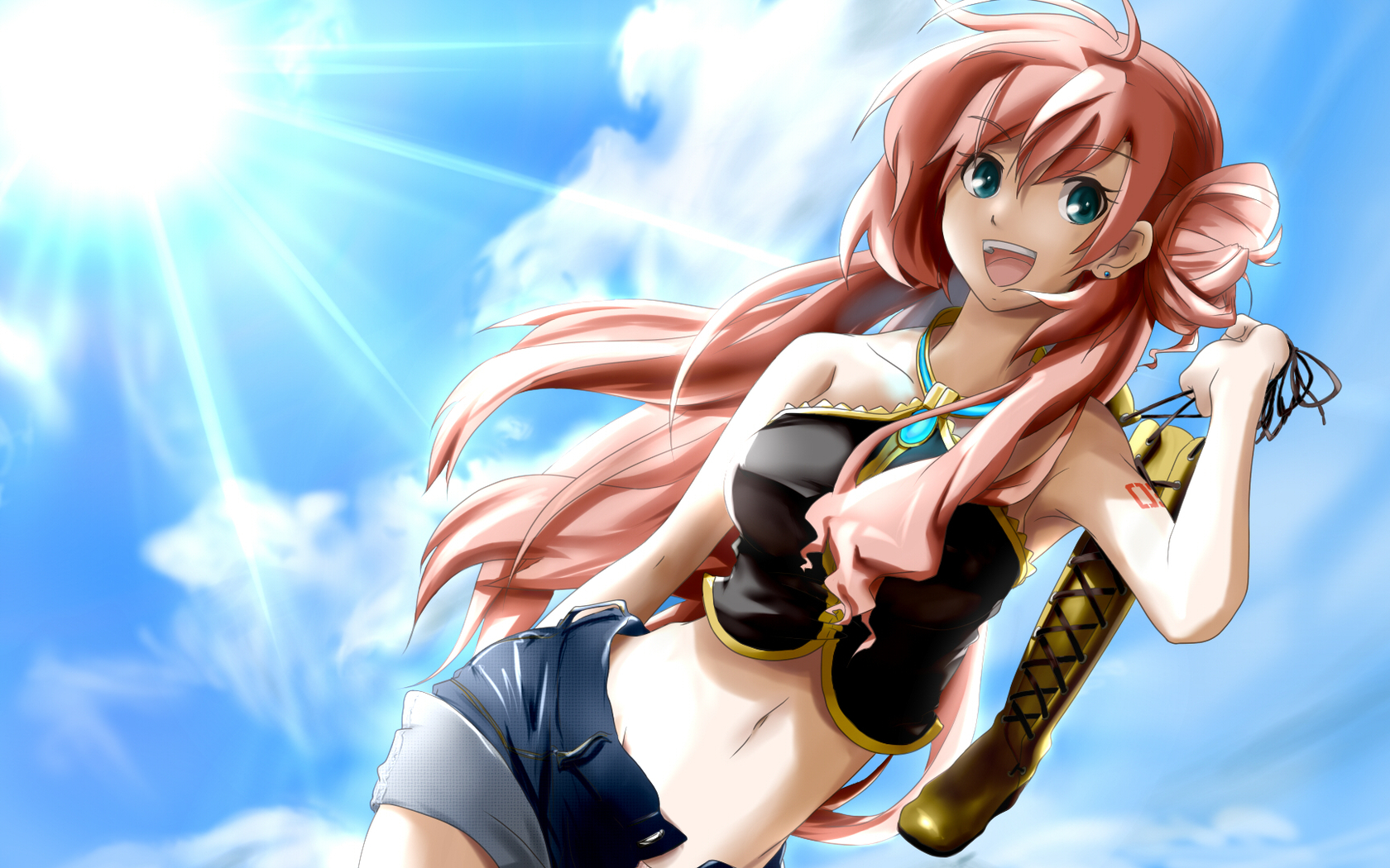 luka, megurine, Voiceoid No 100328 Разрешение 1680x1050