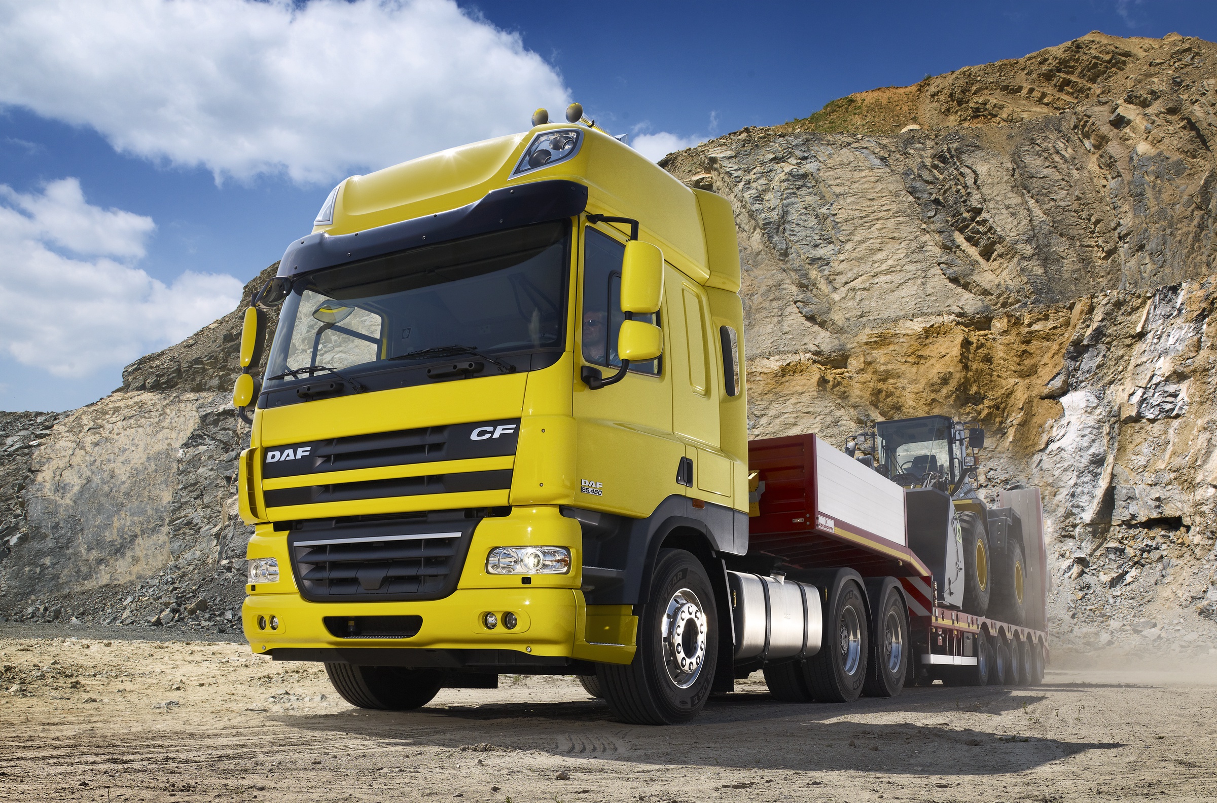 daf, truck, terra
