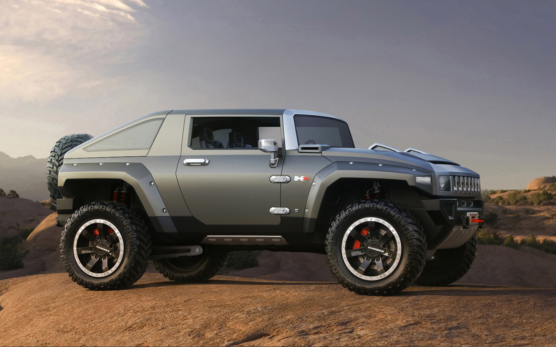 hummer, hx, концепция No 87588 Разрешение 1920x1200