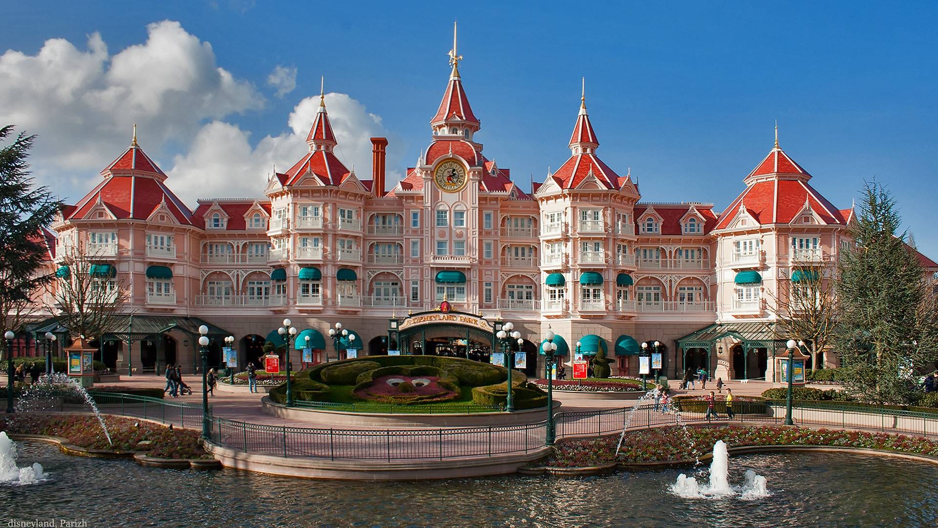 hotel, disneyland, париж