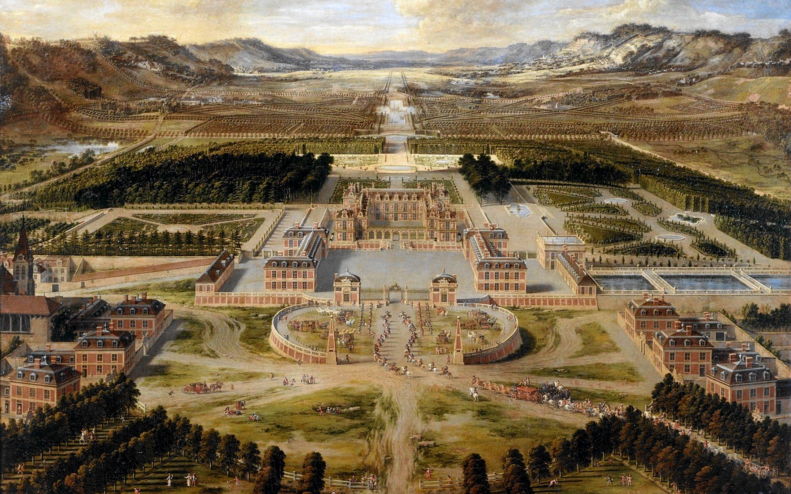 дворец, versailles, помпадур
