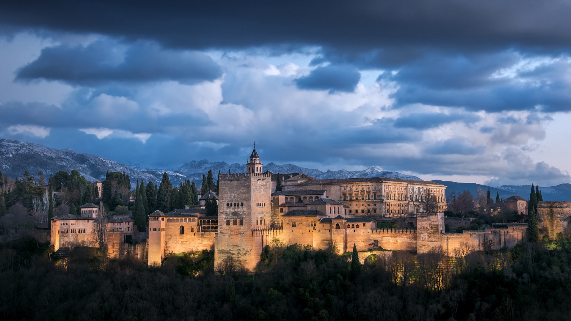 alhambra, дворец, гранада