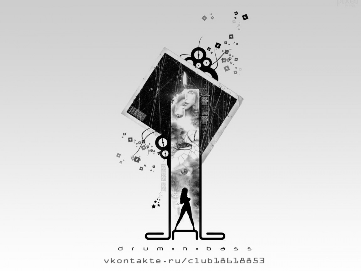 dnb, бас, барабан