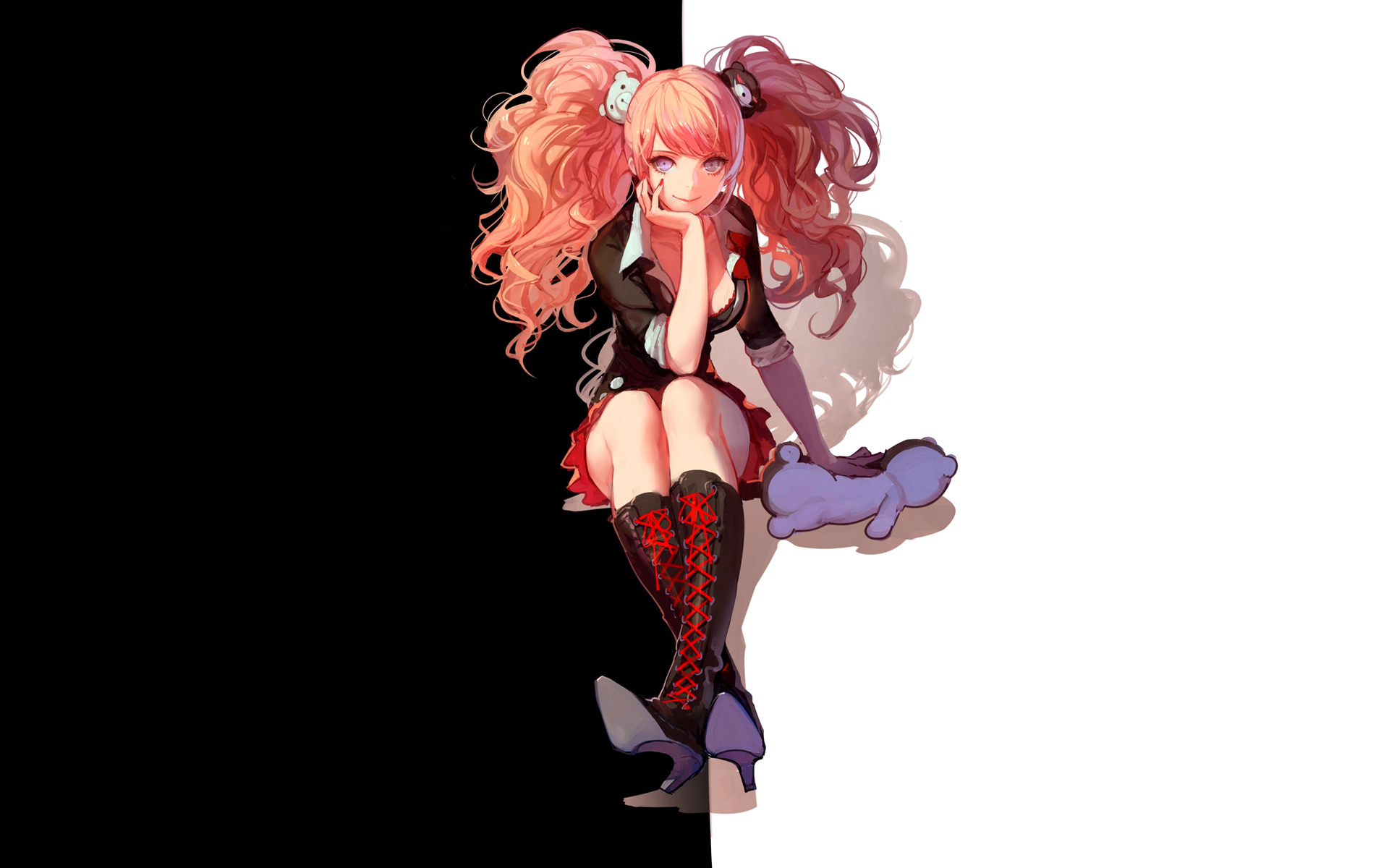 pinterest, danganronpa, аниме
